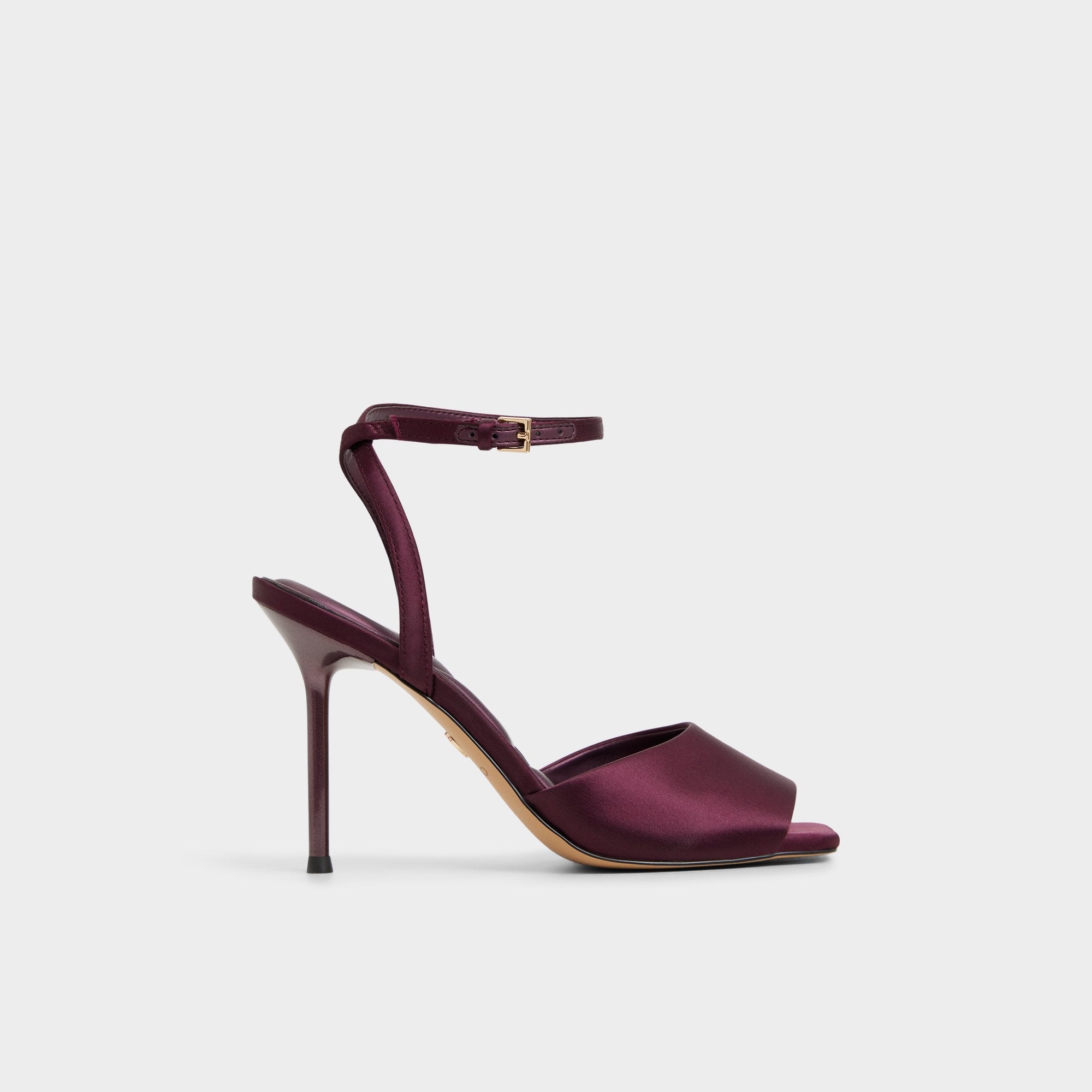 Aldo Kaiasien in Bordo 14151896 - Strappy heeled sandal, Stiletto heel Bordo