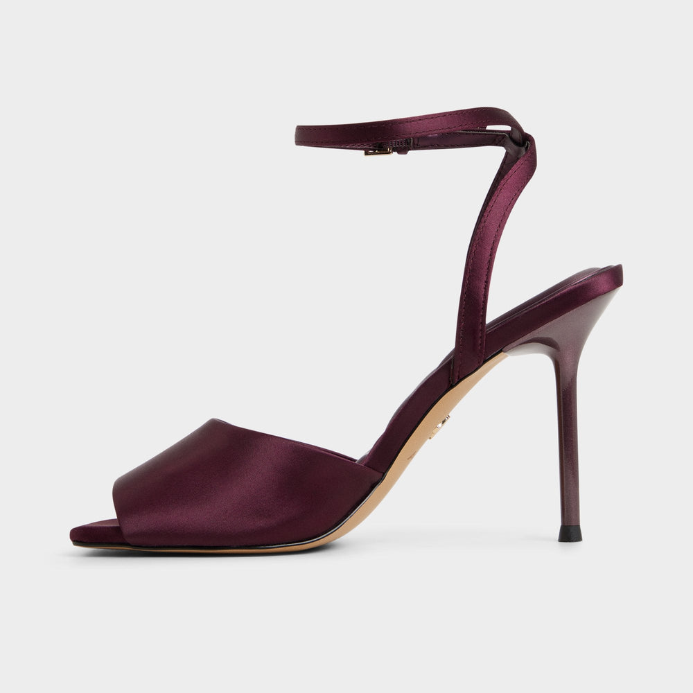 Aldo Kaiasien in Bordo 14151896 - Strappy heeled sandal, Stiletto heel Bordo