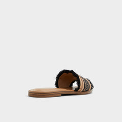 Aldo Nalani Open Black Women's Flats - Slide sandal Open Black