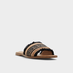 Aldo Nalani Open Black Women's Flats - Slide sandal Open Black