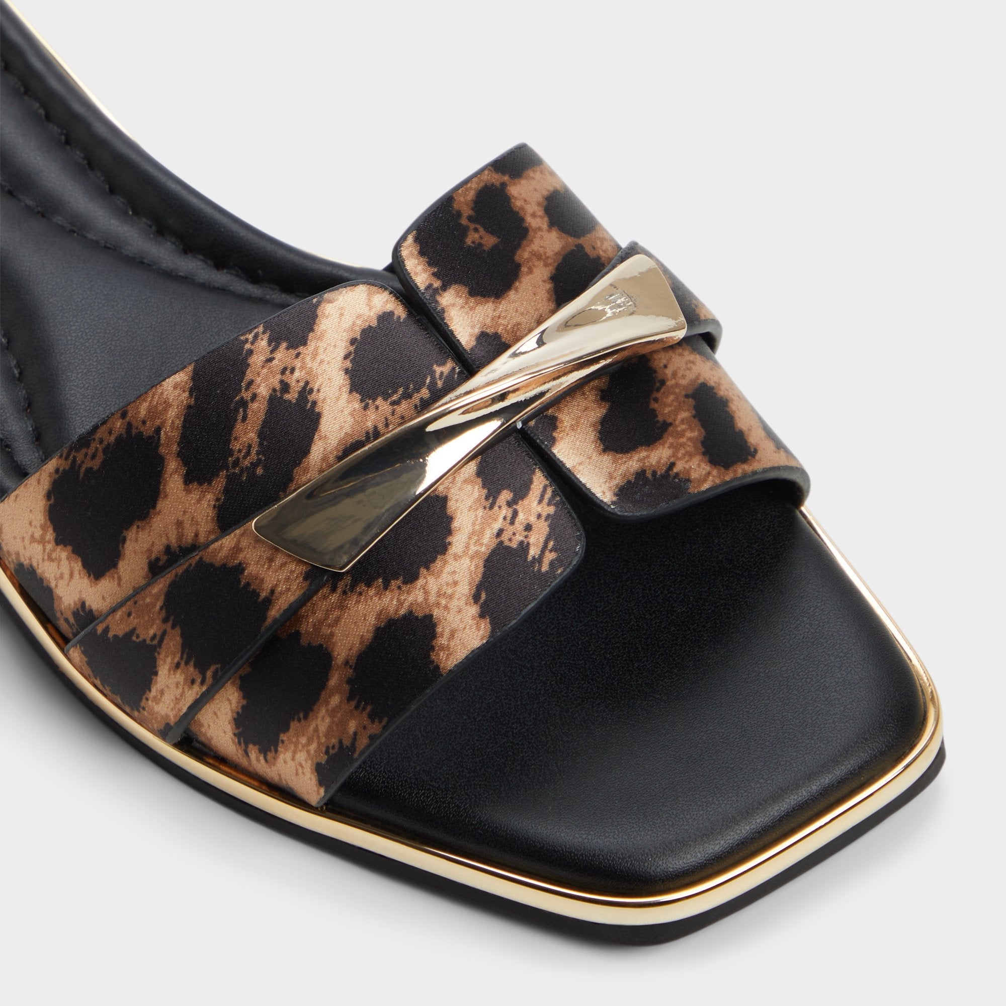 Aldo Darlina Brown Multi Women's Flats - Slide sandal Brown multi