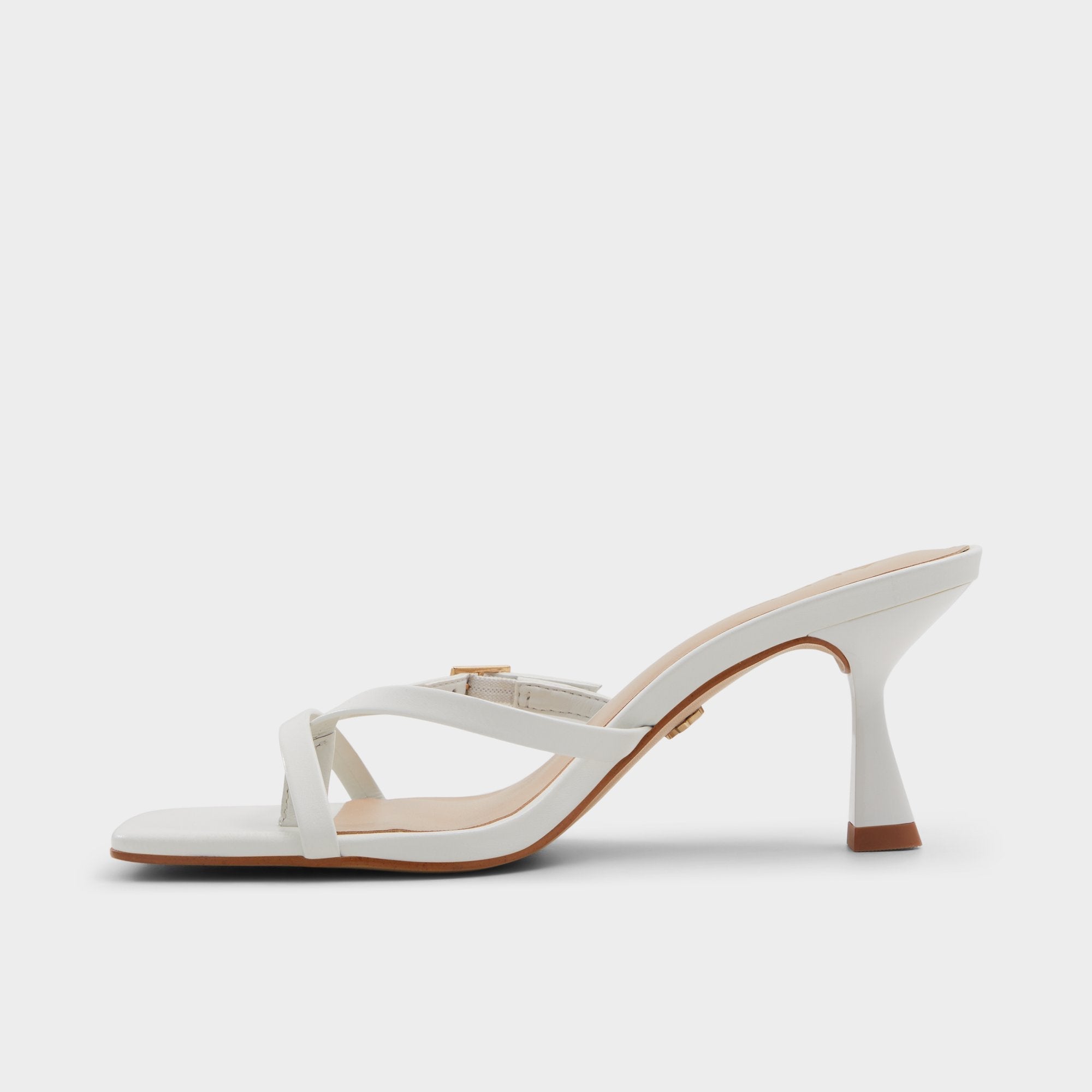Aldo Gannever White/Bone Women's Heeled sandals -  White/Bone