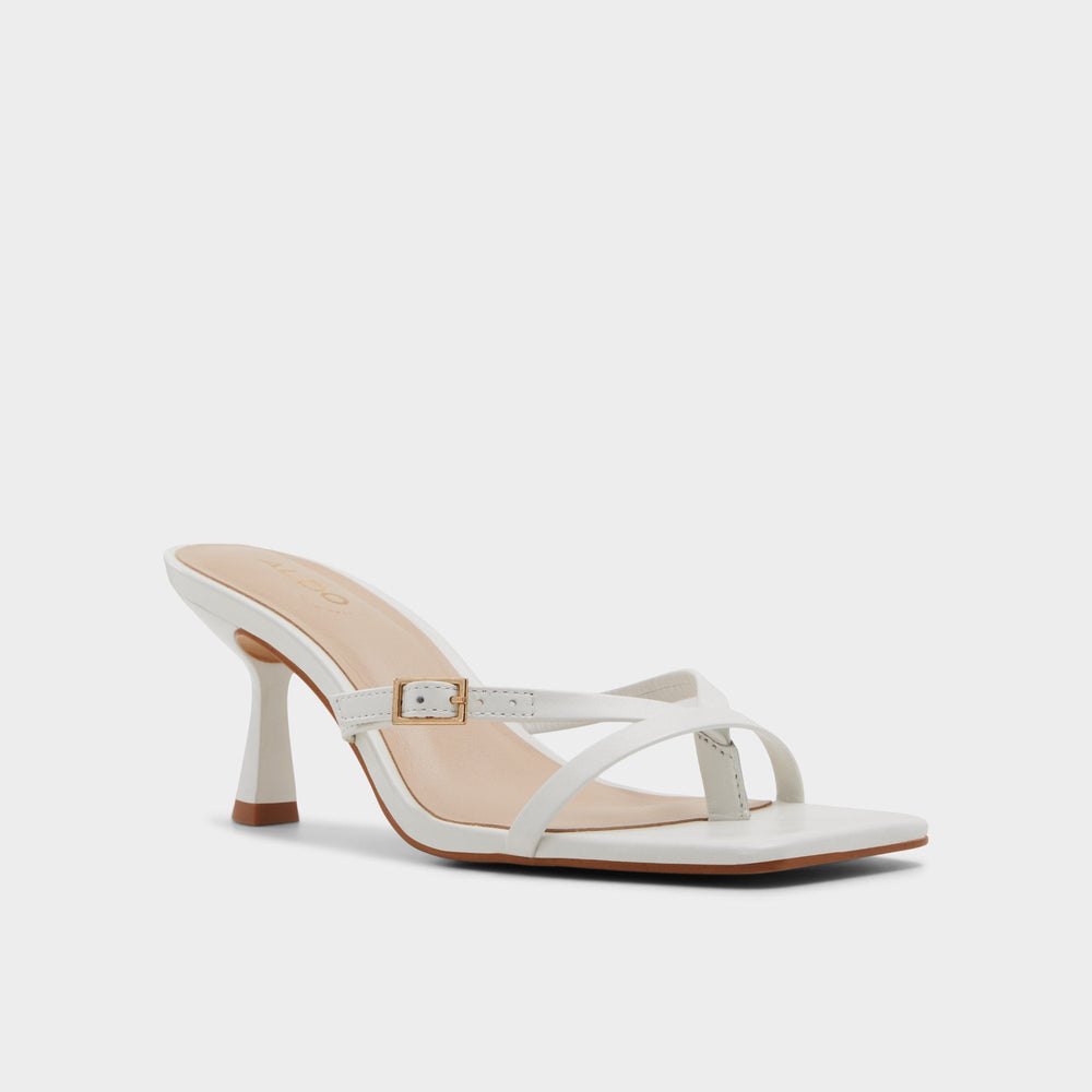 Aldo Gannever White/Bone Women's Heeled sandals -  White/Bone