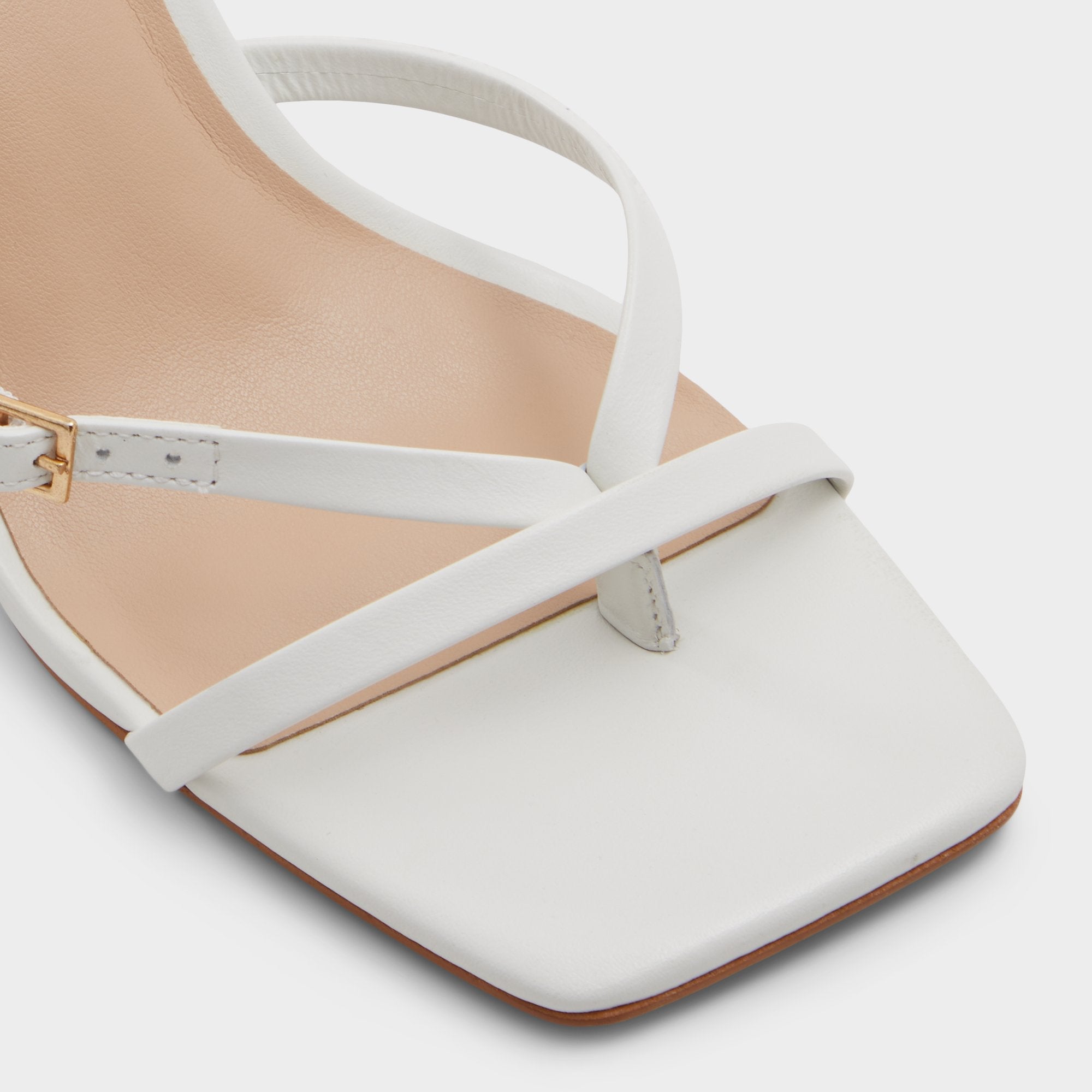 Aldo Gannever White/Bone Women's Heeled sandals -  White/Bone