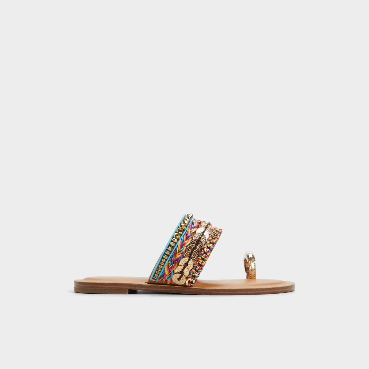 Aldo Beachwalk Multicolor Women's Flats - Slide sandal Multicolor