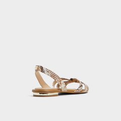 Aldo Marassita Brown Multi Women's Slingbacks - Flat sandal Brown Multi