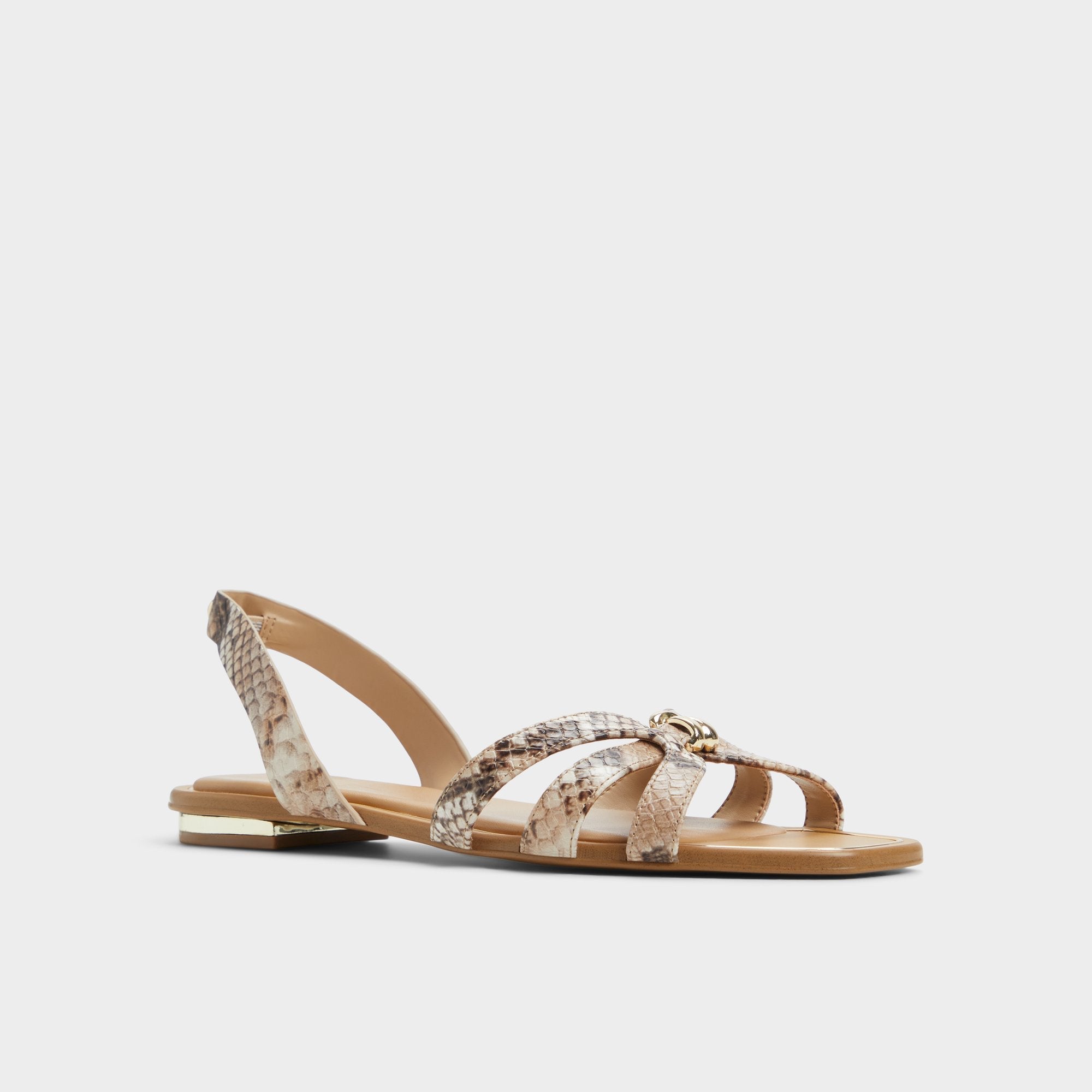 Aldo Marassita Brown Multi Women's Slingbacks - Flat sandal Brown Multi