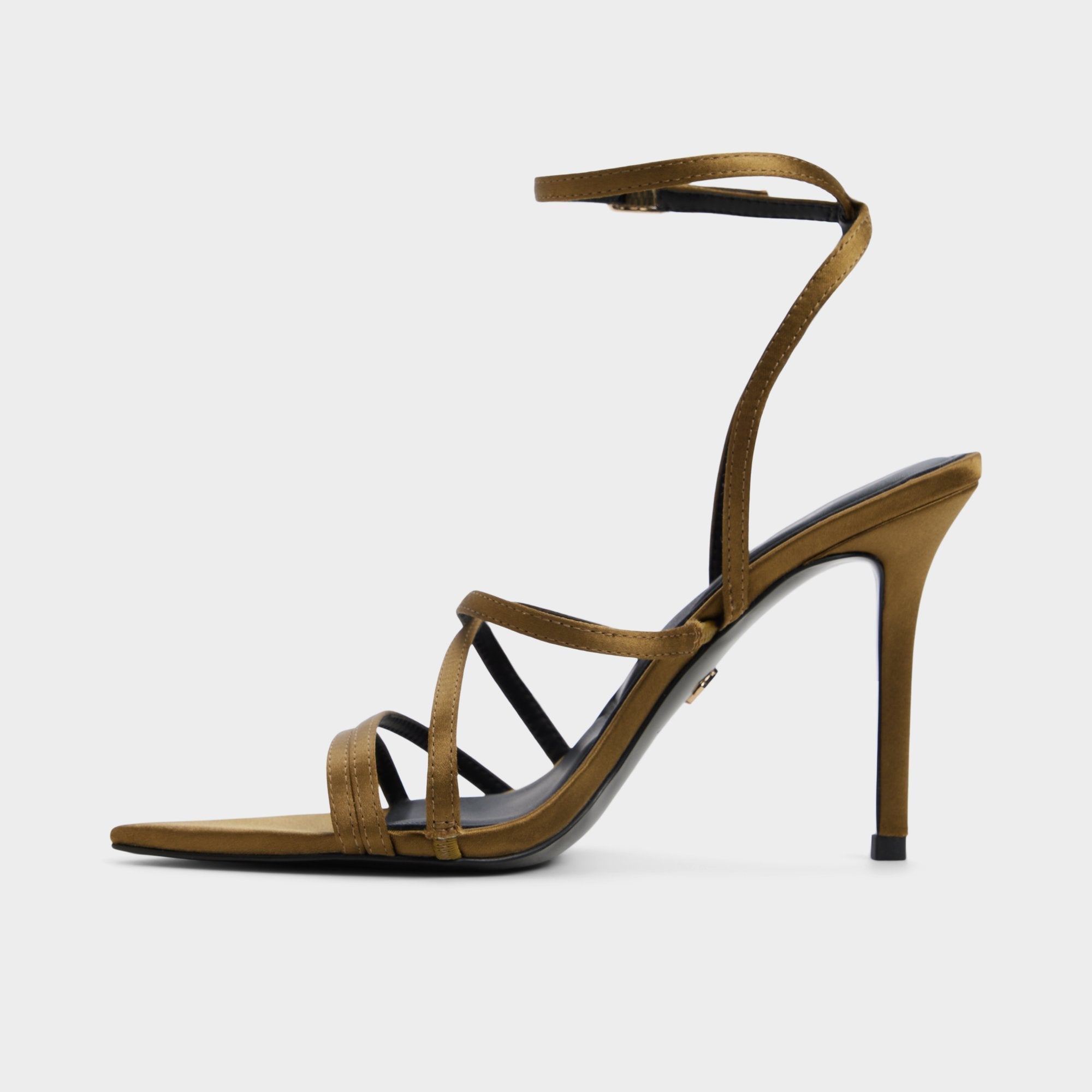 Aldo Solania Other Green Women's Strappy sandals - Strappy heeled sandal, Stiletto heel Other Green