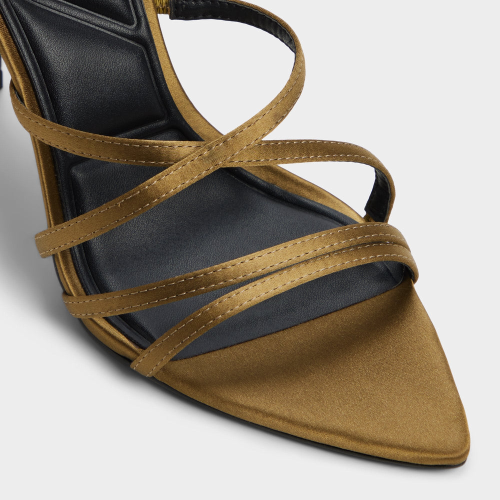 Aldo Solania Other Green Women's Strappy sandals - Strappy heeled sandal, Stiletto heel Other Green