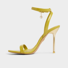 Aldo Maristou Lime Green Women's Heeled sandals - Strappy heeled sandal, Stiletto heel Lime Green