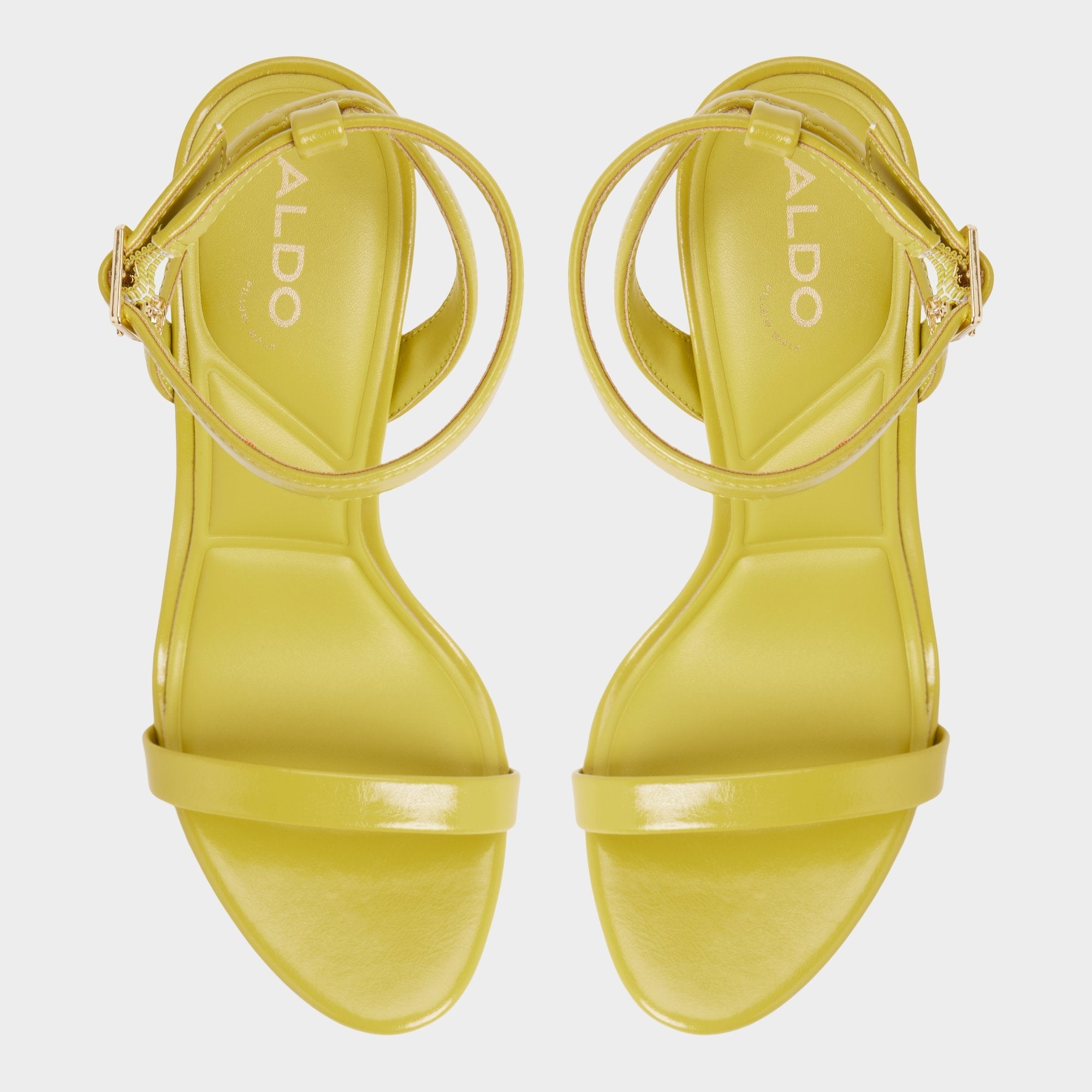 Aldo Maristou Lime Green Women's Heeled sandals - Strappy heeled sandal, Stiletto heel Lime Green