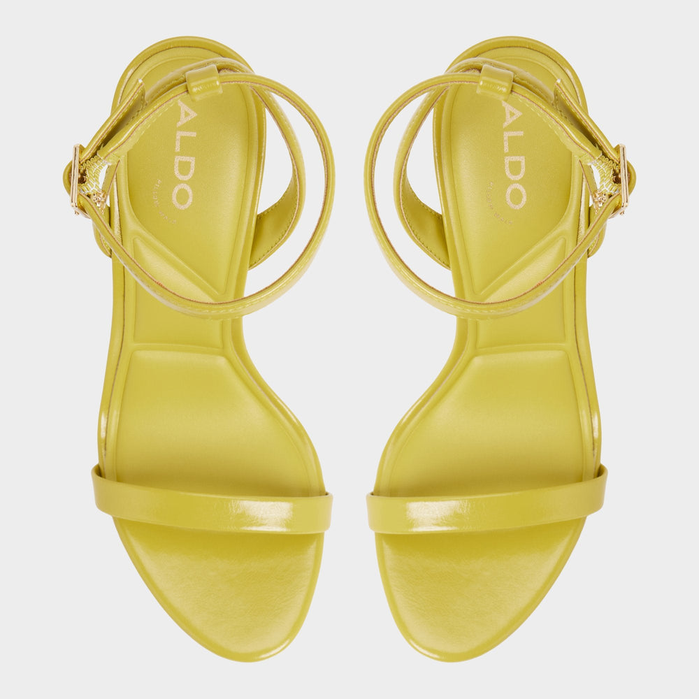 Aldo Maristou Lime Green Women's Heeled sandals - Strappy heeled sandal, Stiletto heel Lime Green