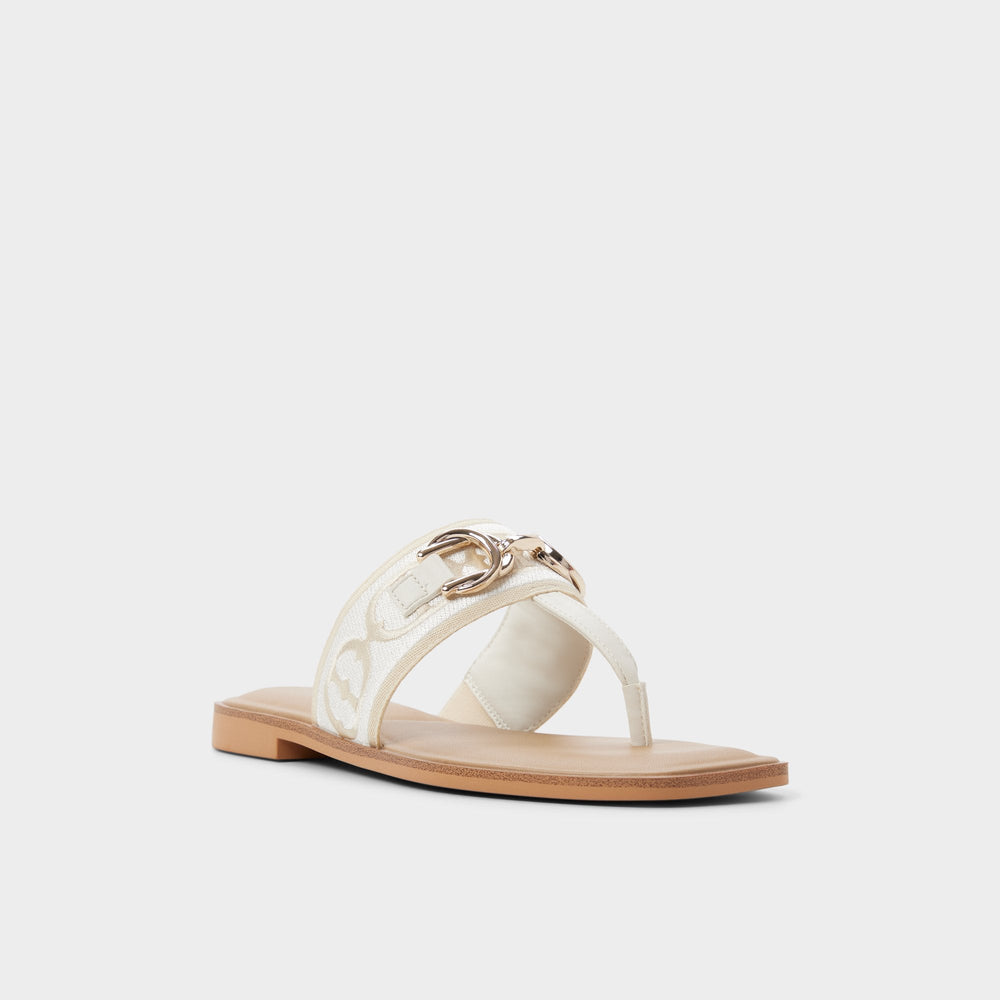 Aldo Coralynna in White Bone 14053516 - T-strap sandal White/Bone