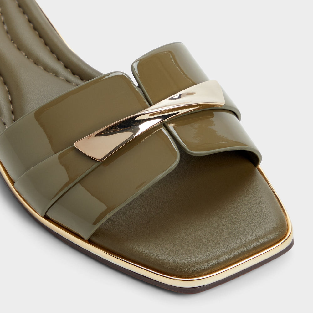 Aldo Darlina Other Green Women's Flats - Slide sandal Other green