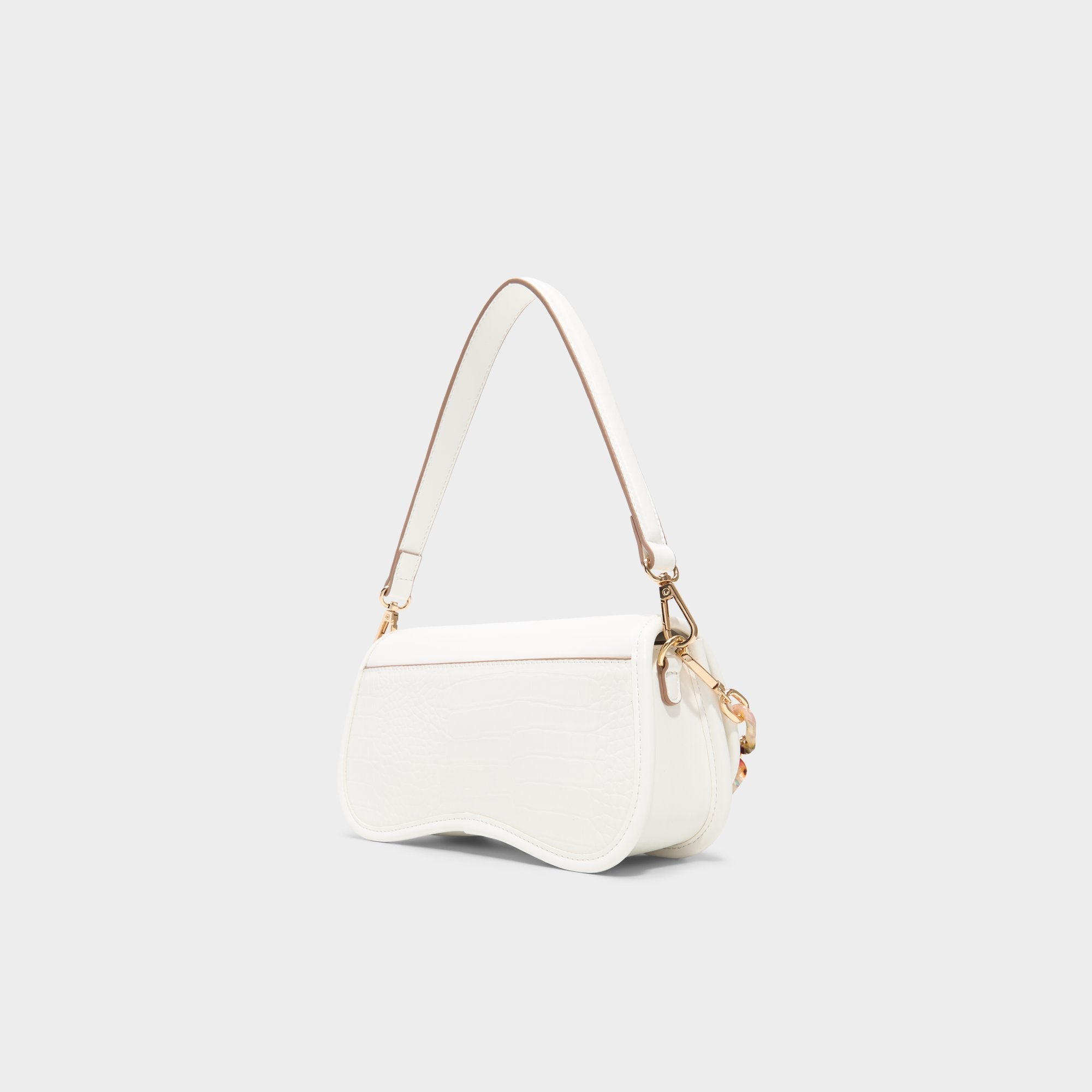 Aldo Clappertonnx in White - Shoulder bag White