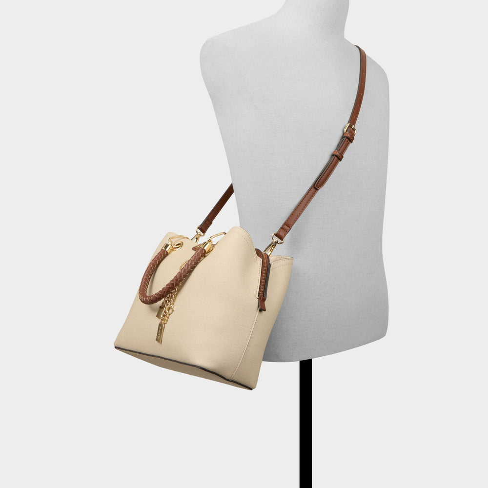 Aldo Lothycann in Tan Combo - Satchel bag Tan combo