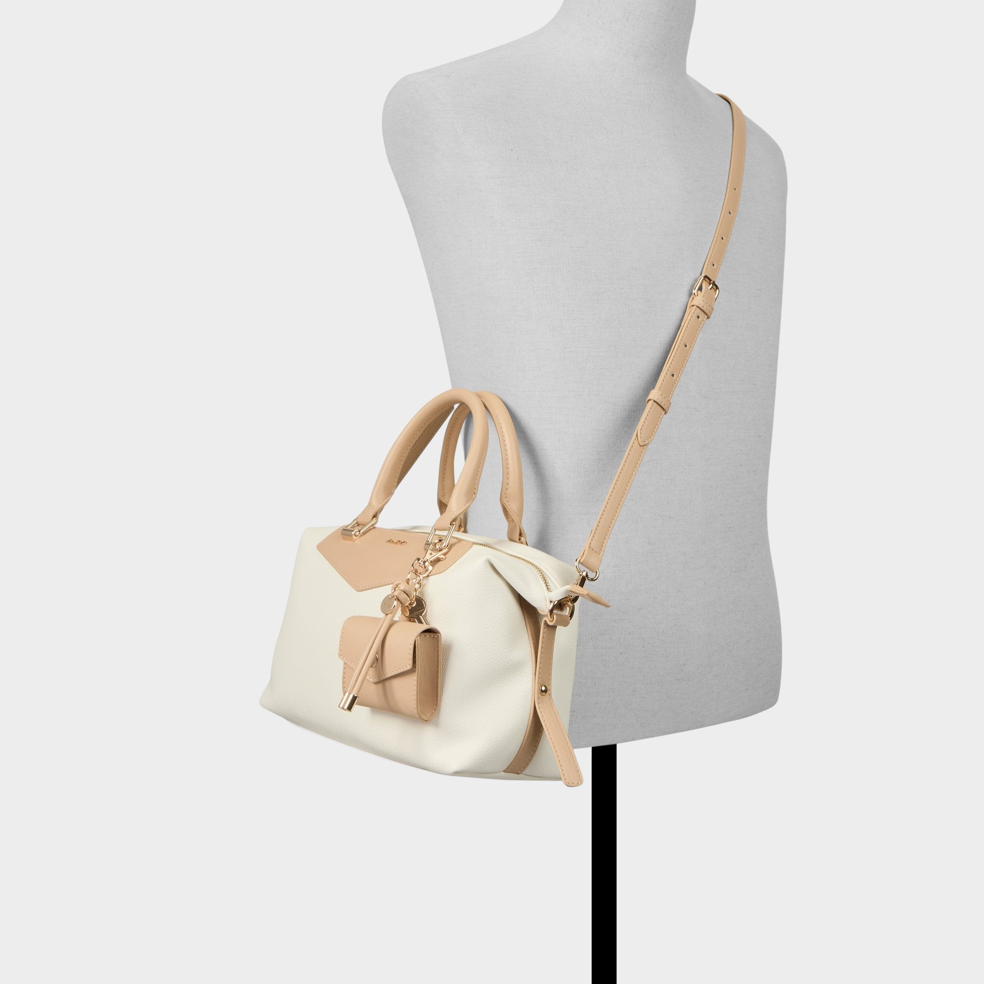 Aldo Mellowbagg in White Combo - Satchel bag White combo