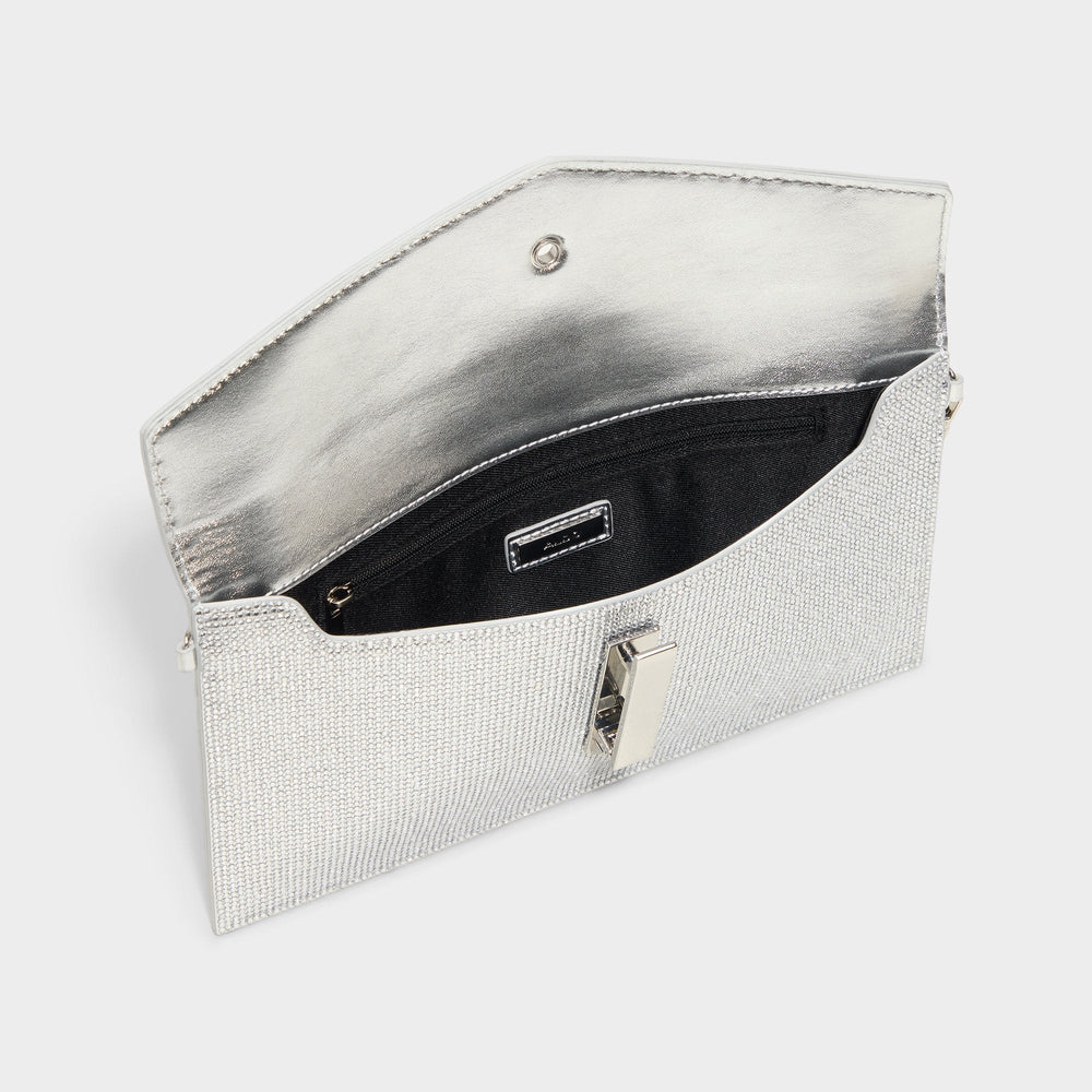 Aldo Lariblingg in Silver - Clutch Silver