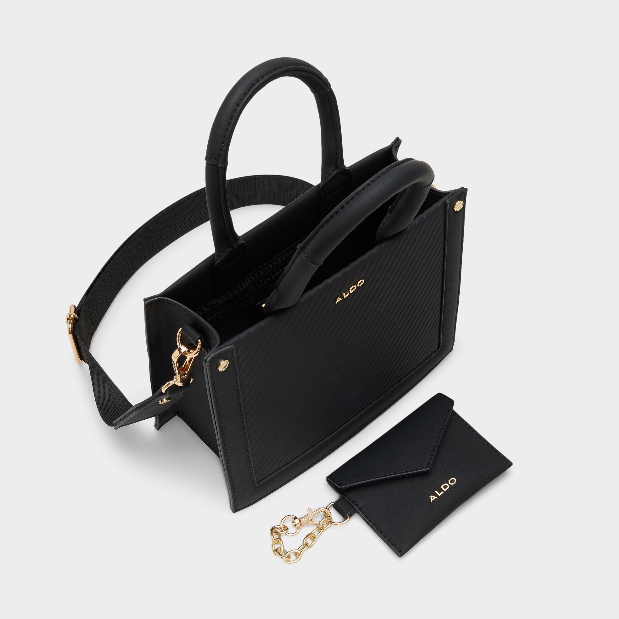Aldo Daspiasminii in Black - Satchel bag Black