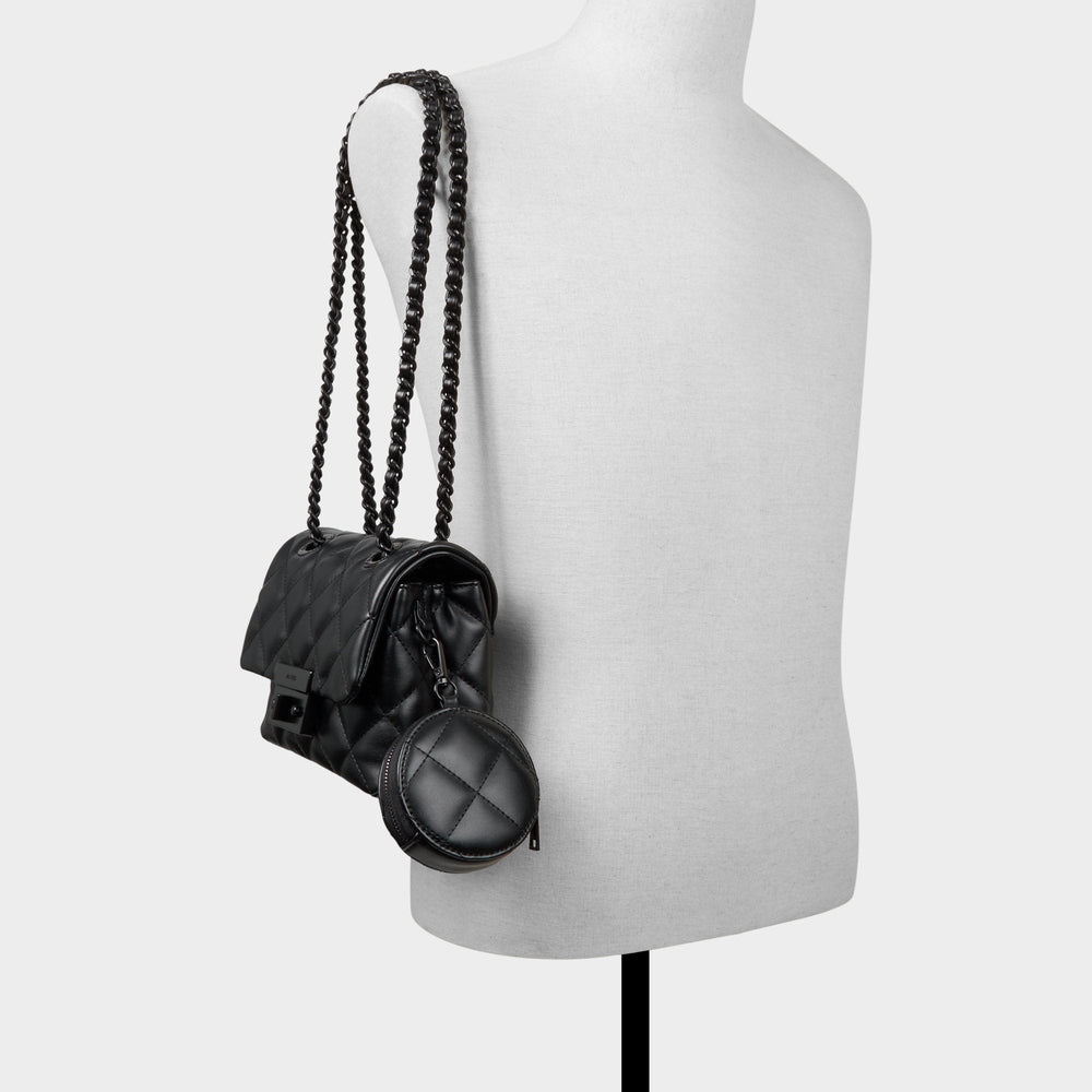 Aldo Letissee in Black Black - Crossbody bag Black/Black