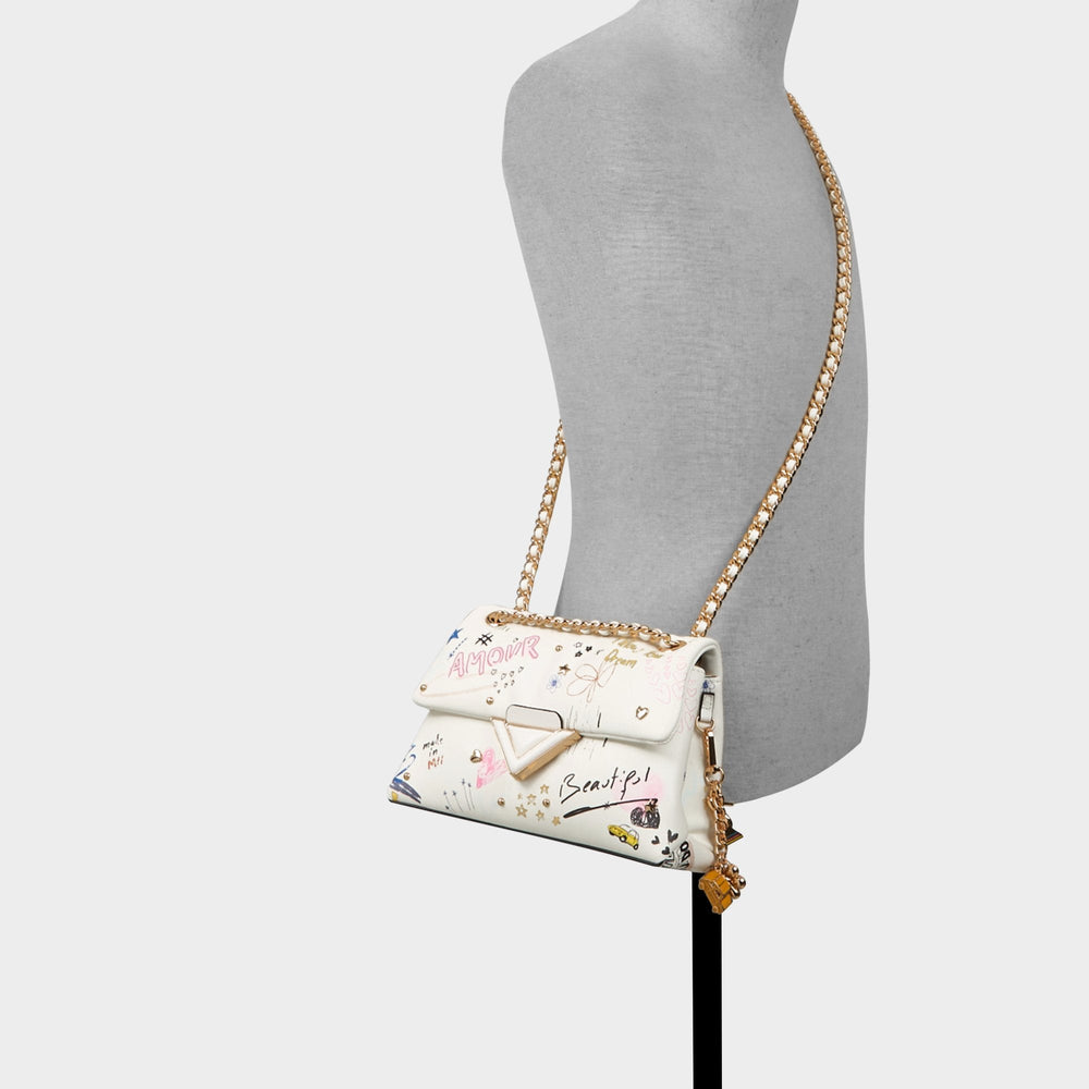 Aldo Doodlesoftpufff in White Combo - Crossbody bag White combo