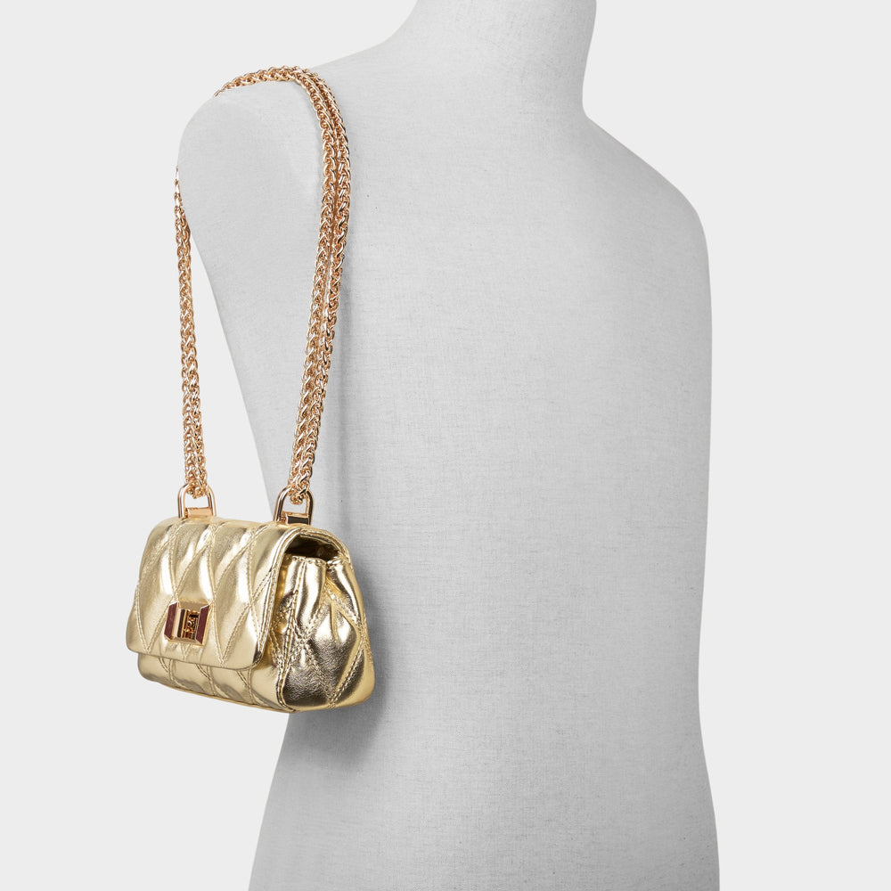 Aldo Ledia Gold Women's Iridescent metallics - Crossbody bag Gold
