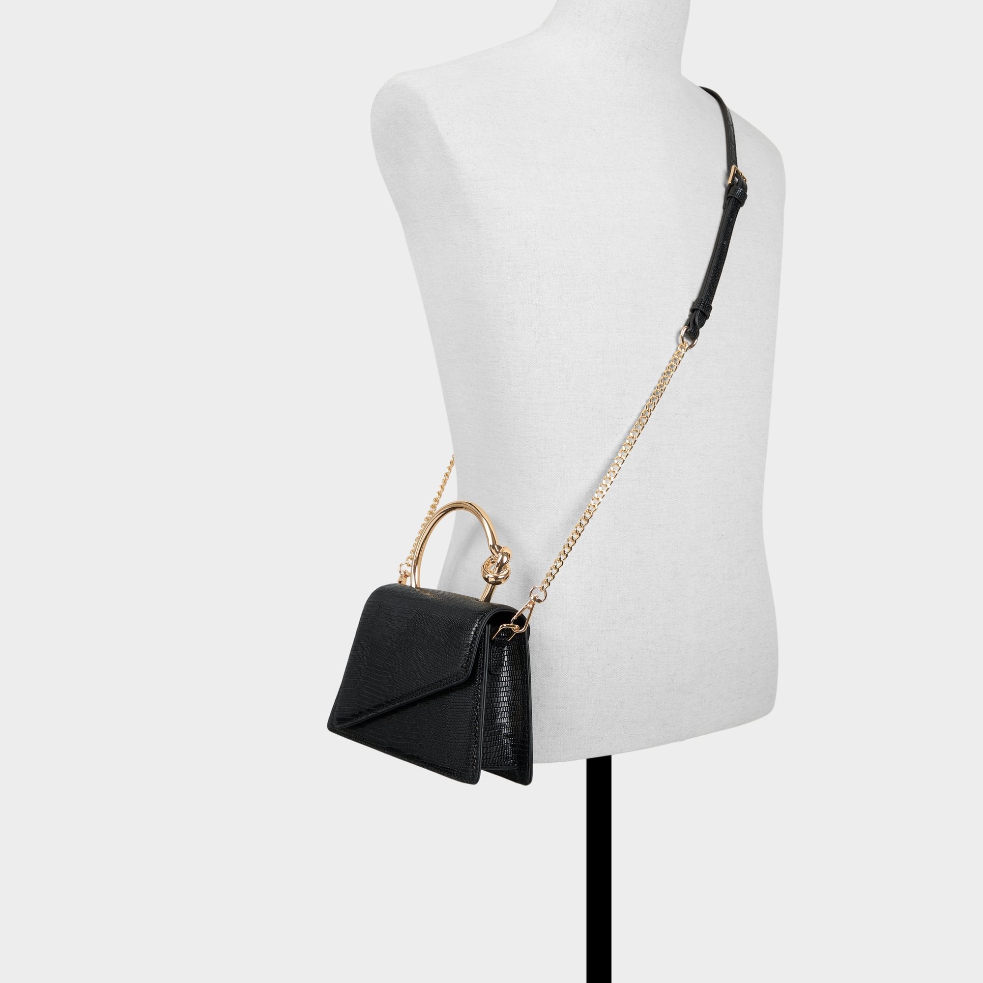 Aldo Aellaax Black Women's Top Handle Bags - Top handle bag Black