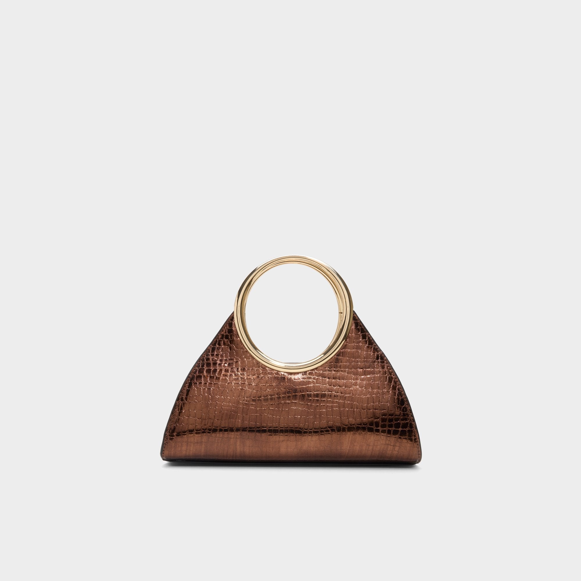 Aldo Alayamoonn in Bronze - Top handle bag Bronze