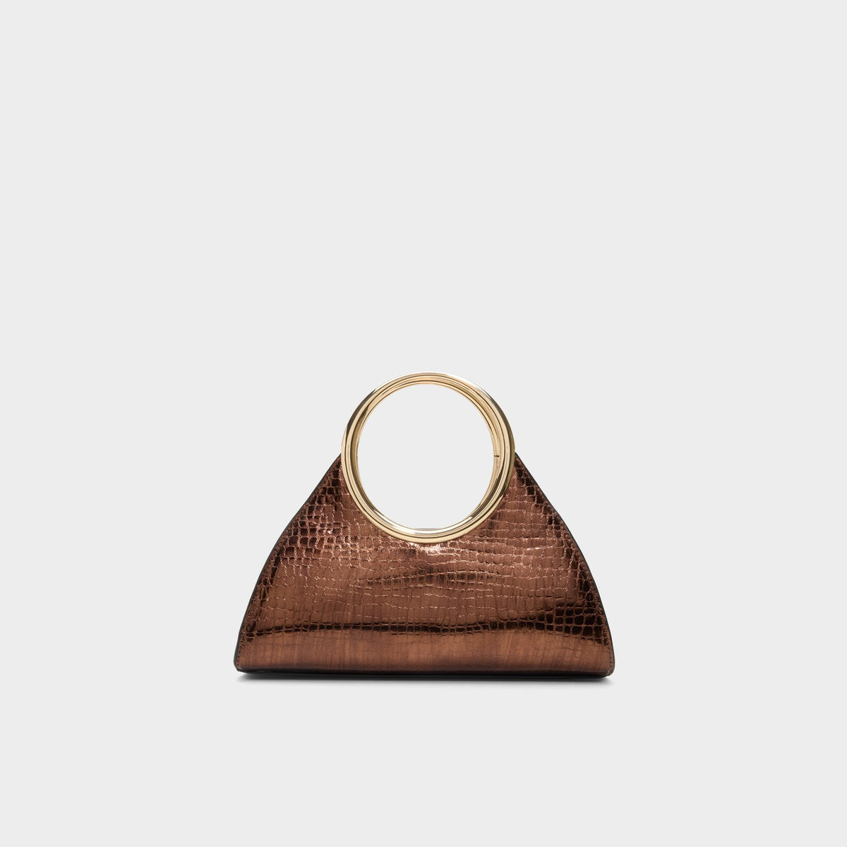 Aldo Alayamoonn in Bronze - Top handle bag Bronze