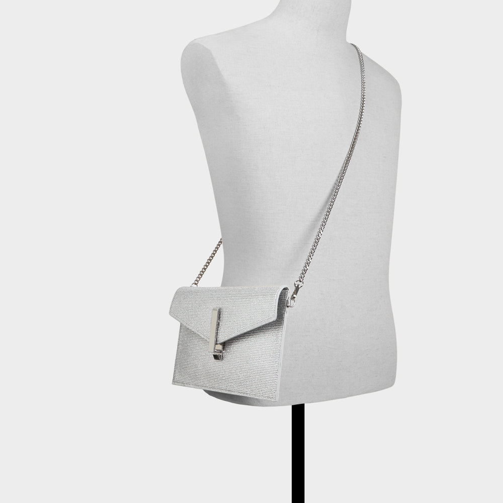 Aldo Laribling Silver Women's Clutches & Evening bags - Clutch Silver