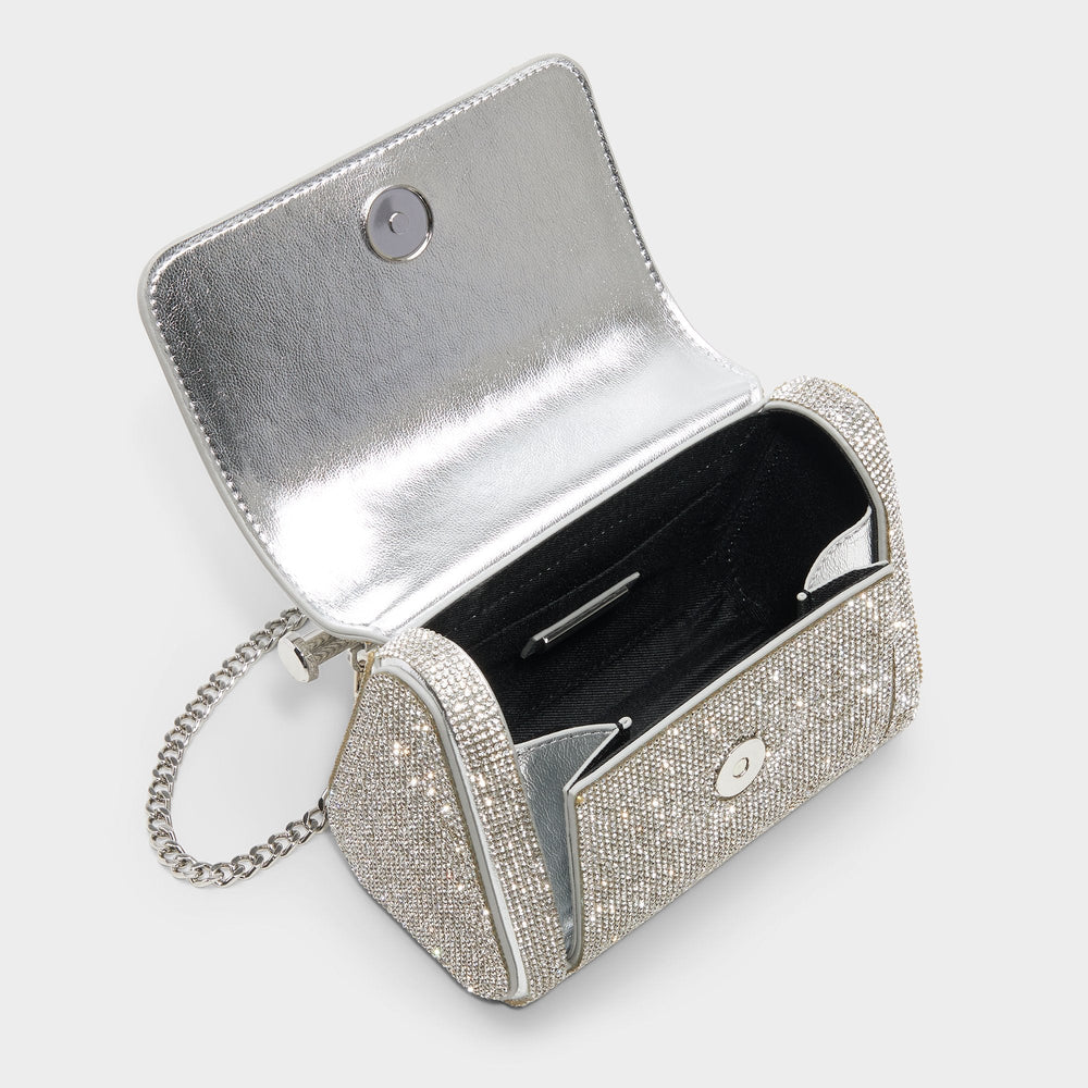 Aldo Blingchic Silver Women's Clutches & Evening bags - Top handle bag Silver