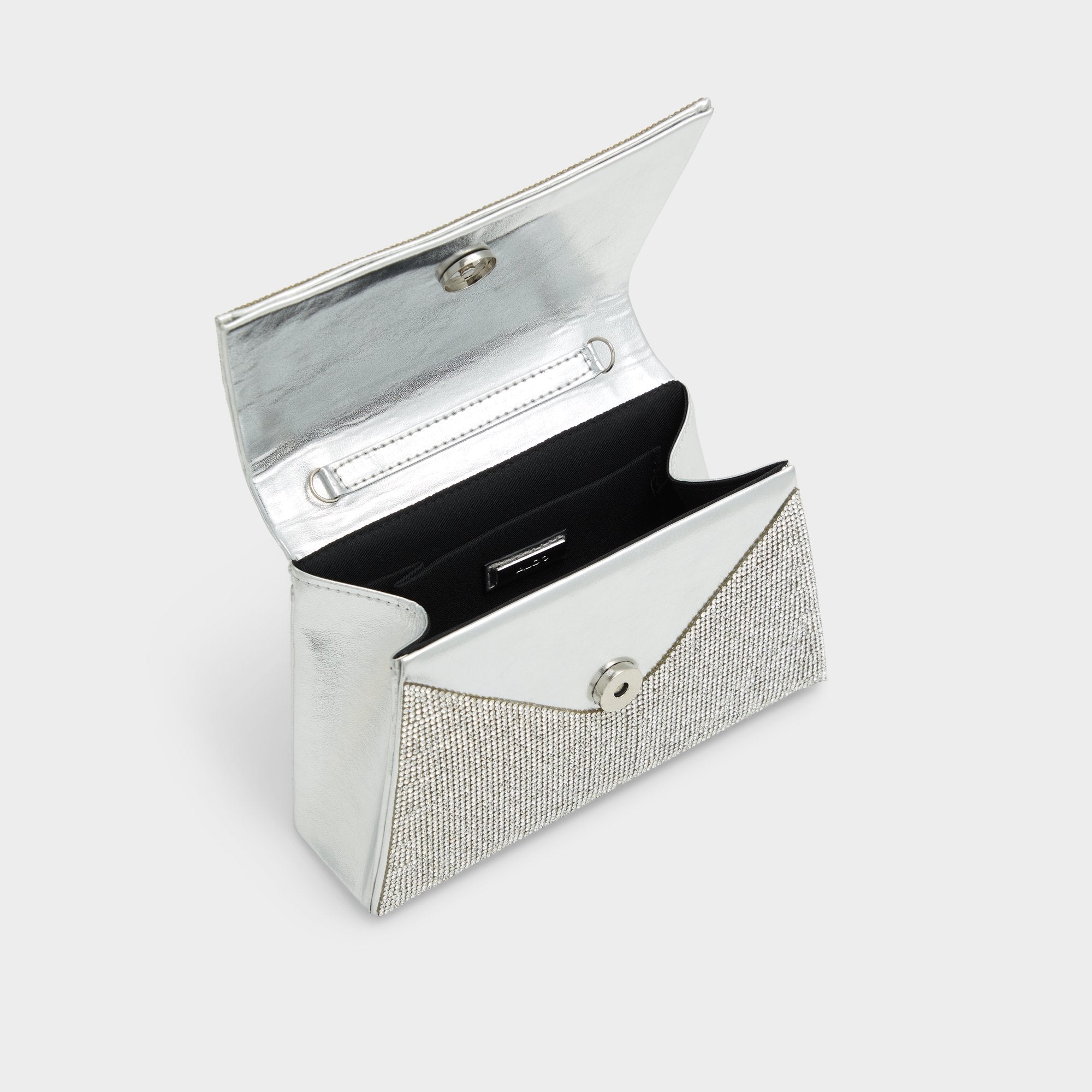 Aldo Felisiax Silver Women's Top Handle Bags - Top handle bag Silver