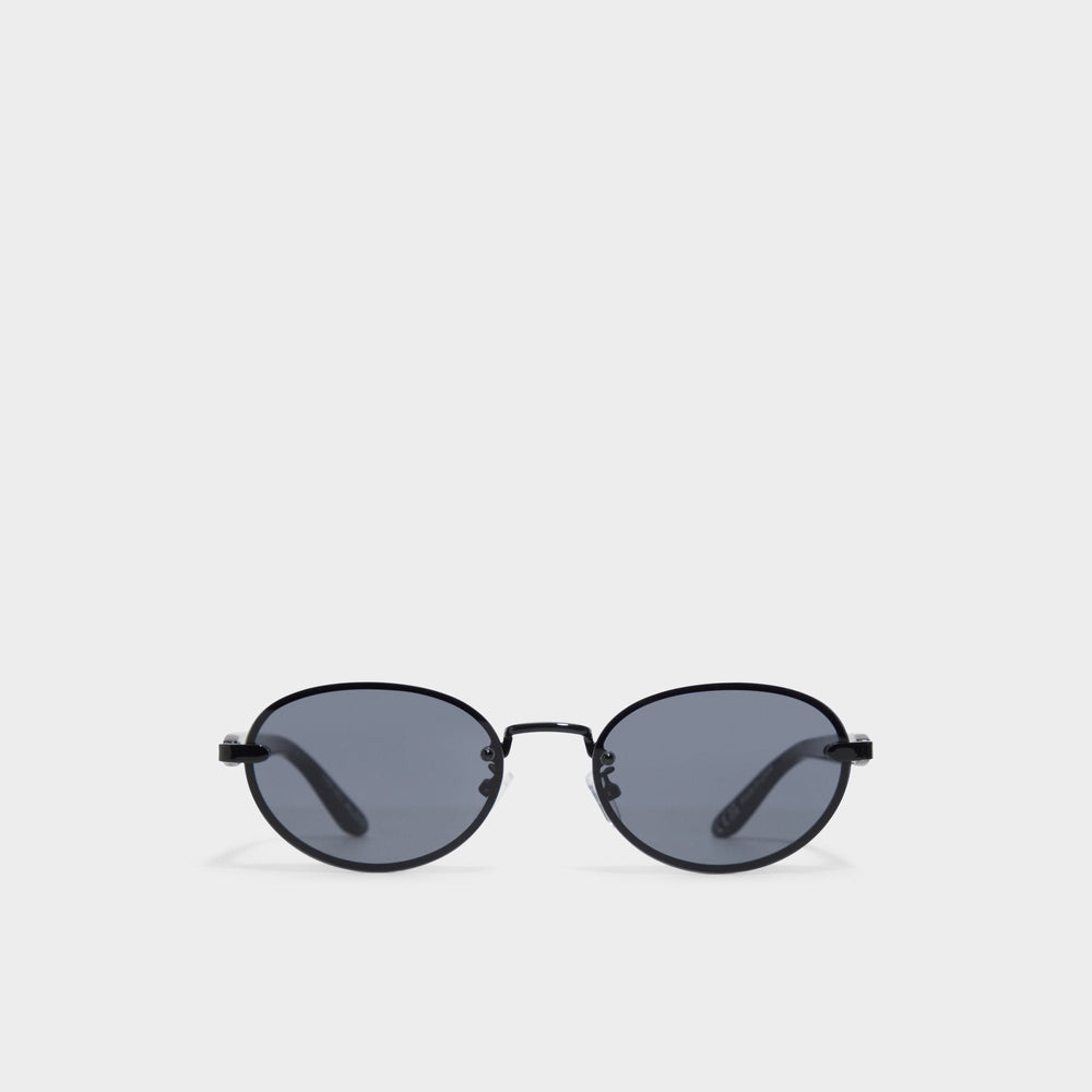 Aldo Alicee in Black - Oval sunglasses Black