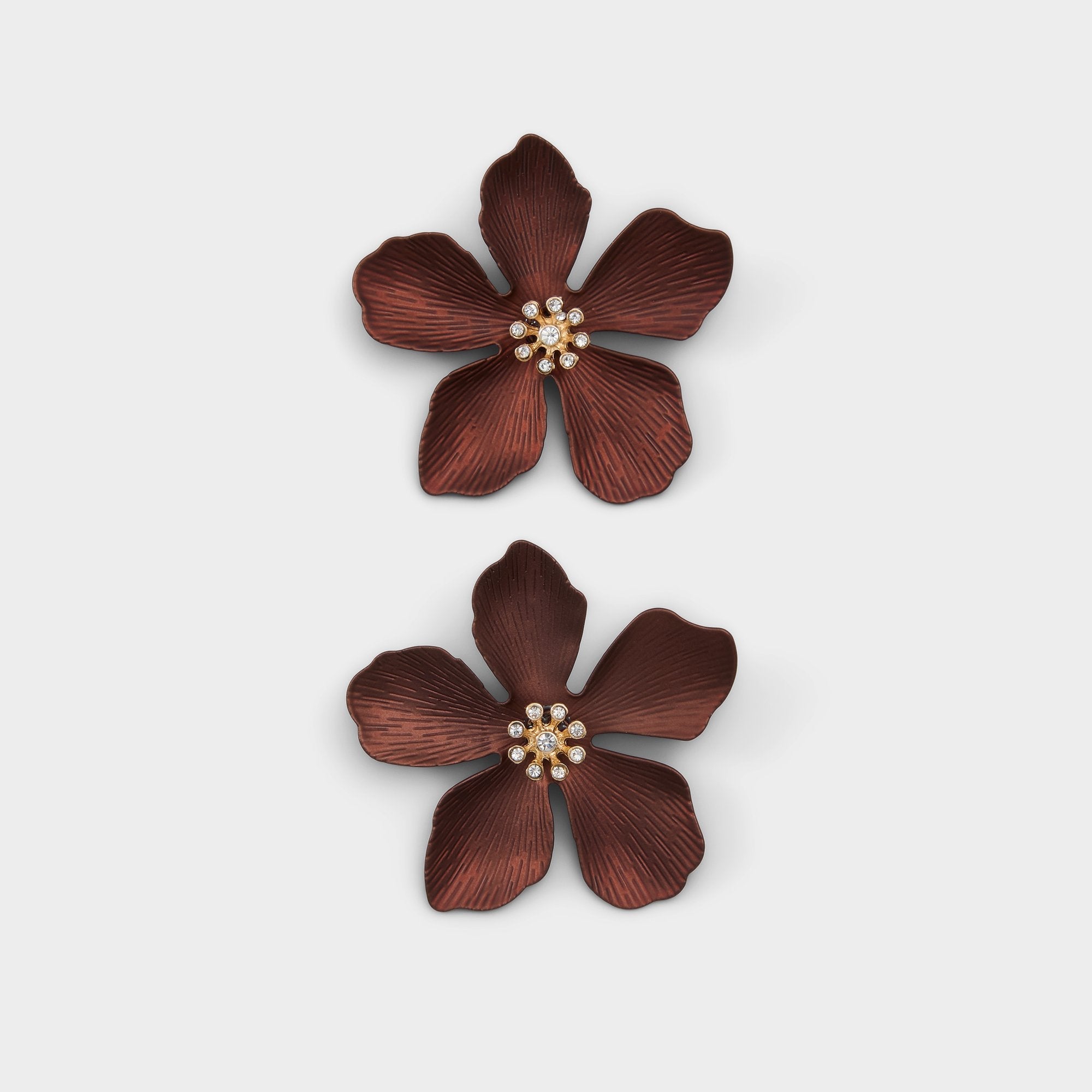 Aldo Maflorra in Brown - Statement earrings Brown