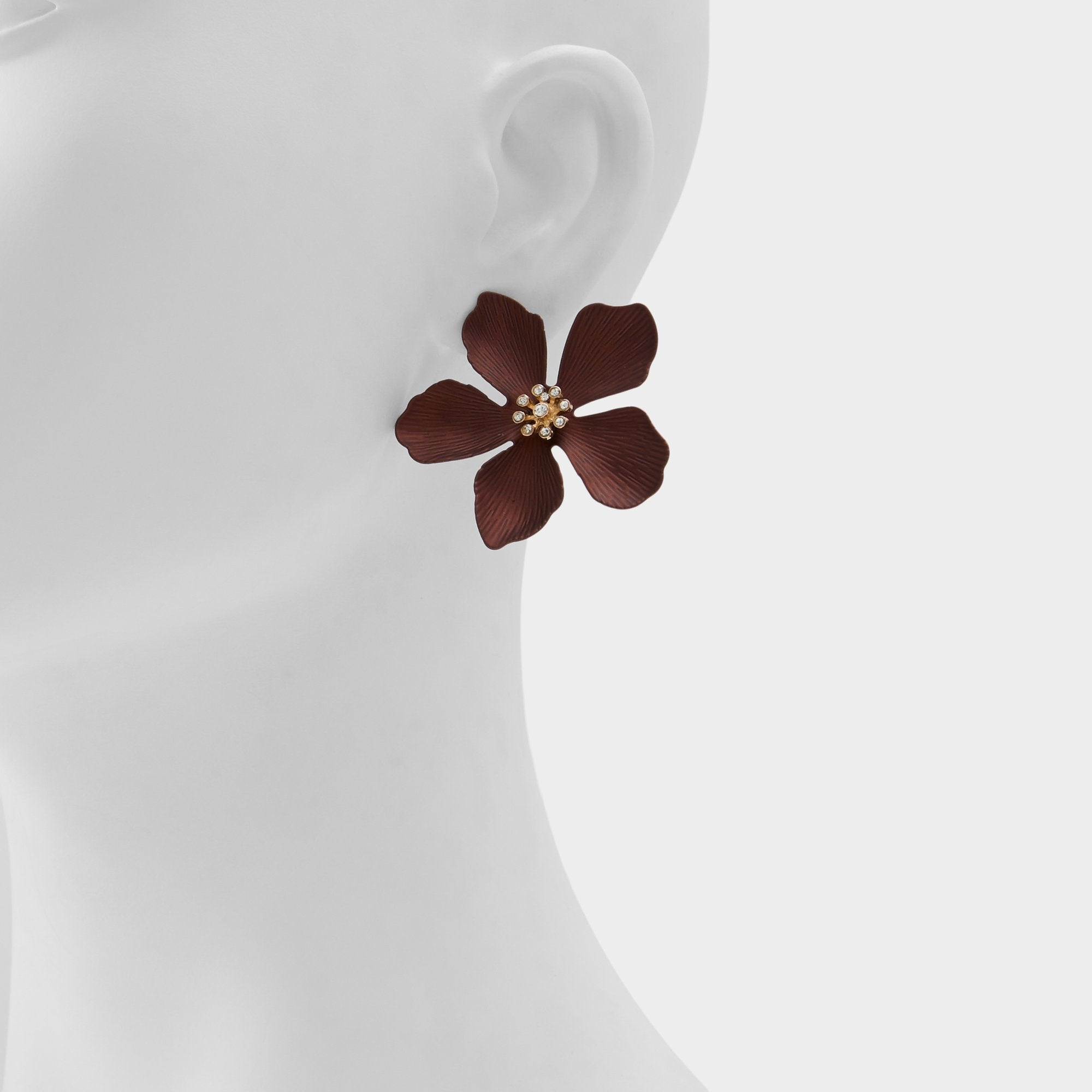 Aldo Maflorra in Brown - Statement earrings Brown