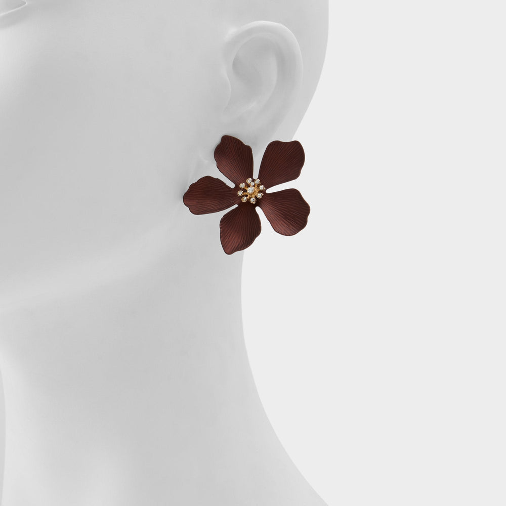 Aldo Maflorra in Brown - Statement earrings Brown