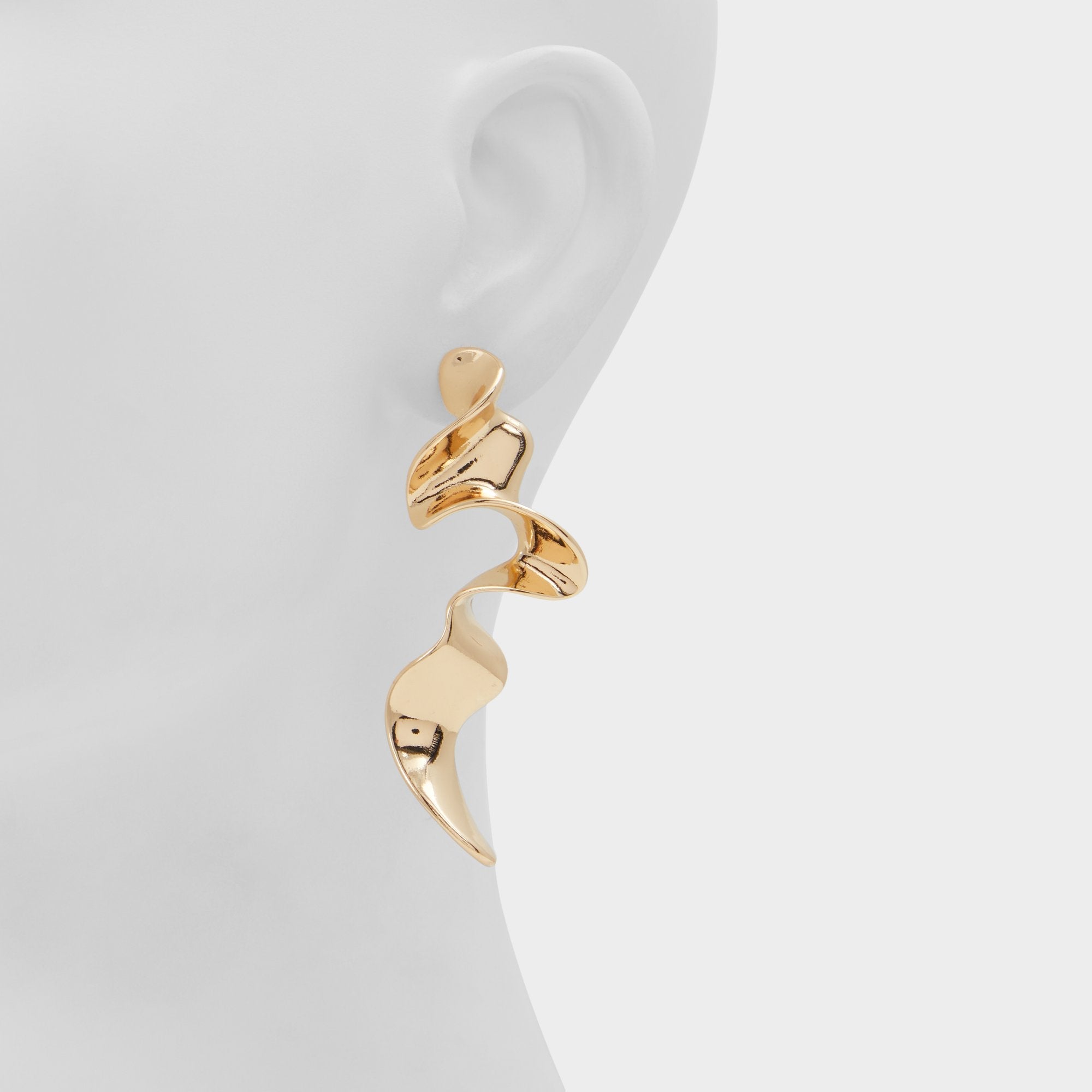 Aldo Triral Gold Women's Earrings - Drop earrings Gold