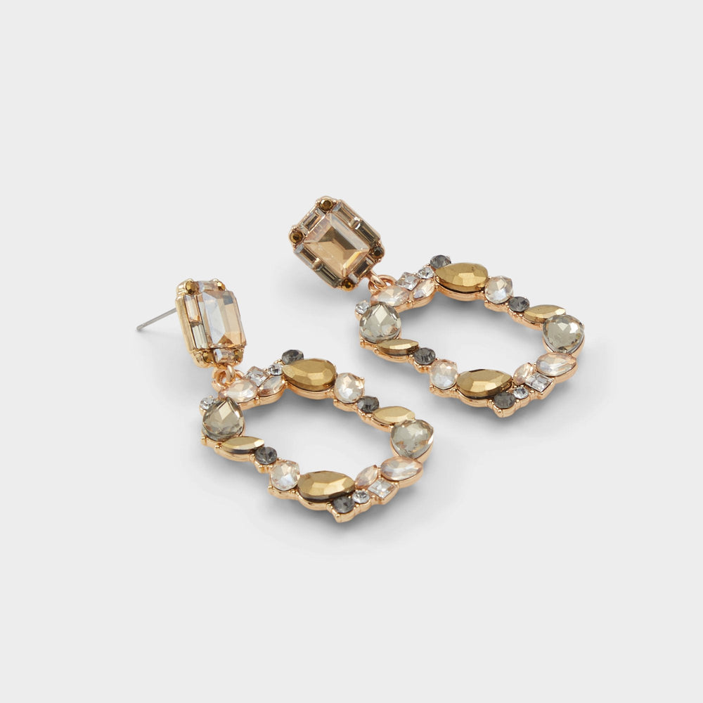 Aldo Lamasax in Champagne - Chandelier earrings Champagne