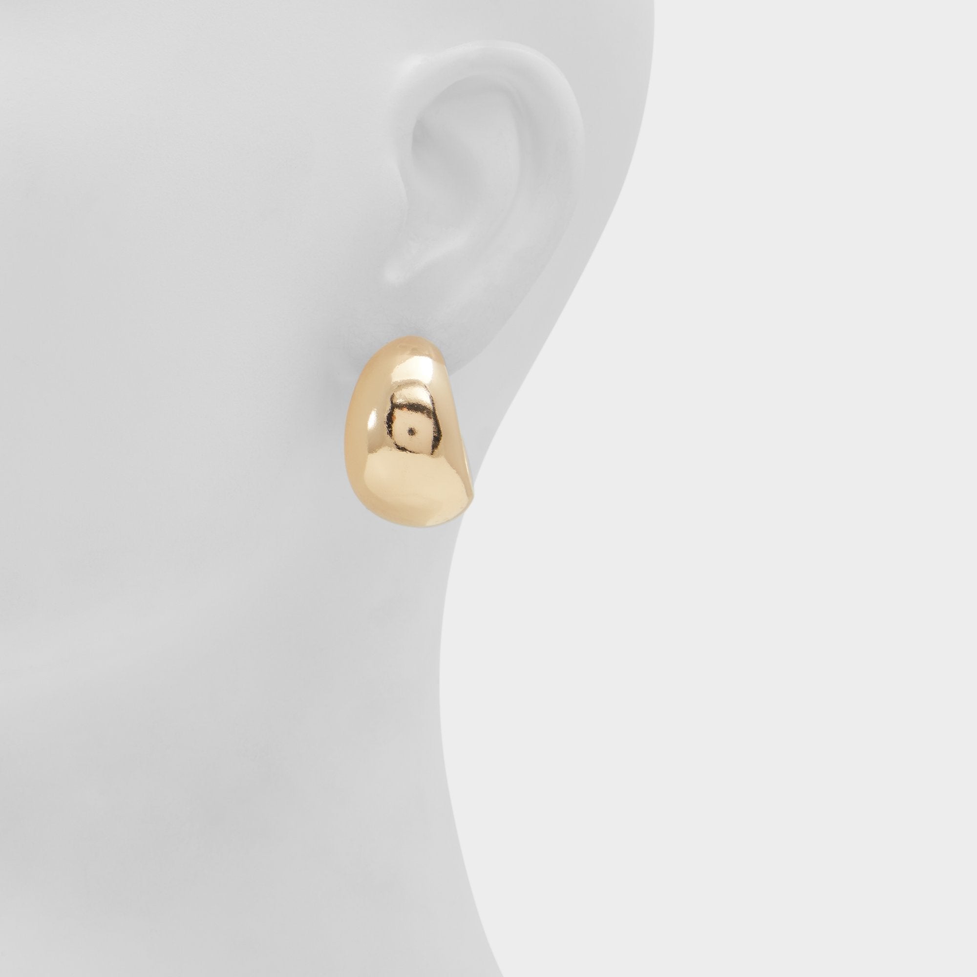 Aldo Aludra Gold Women's Earrings - Hoop earrings Gold