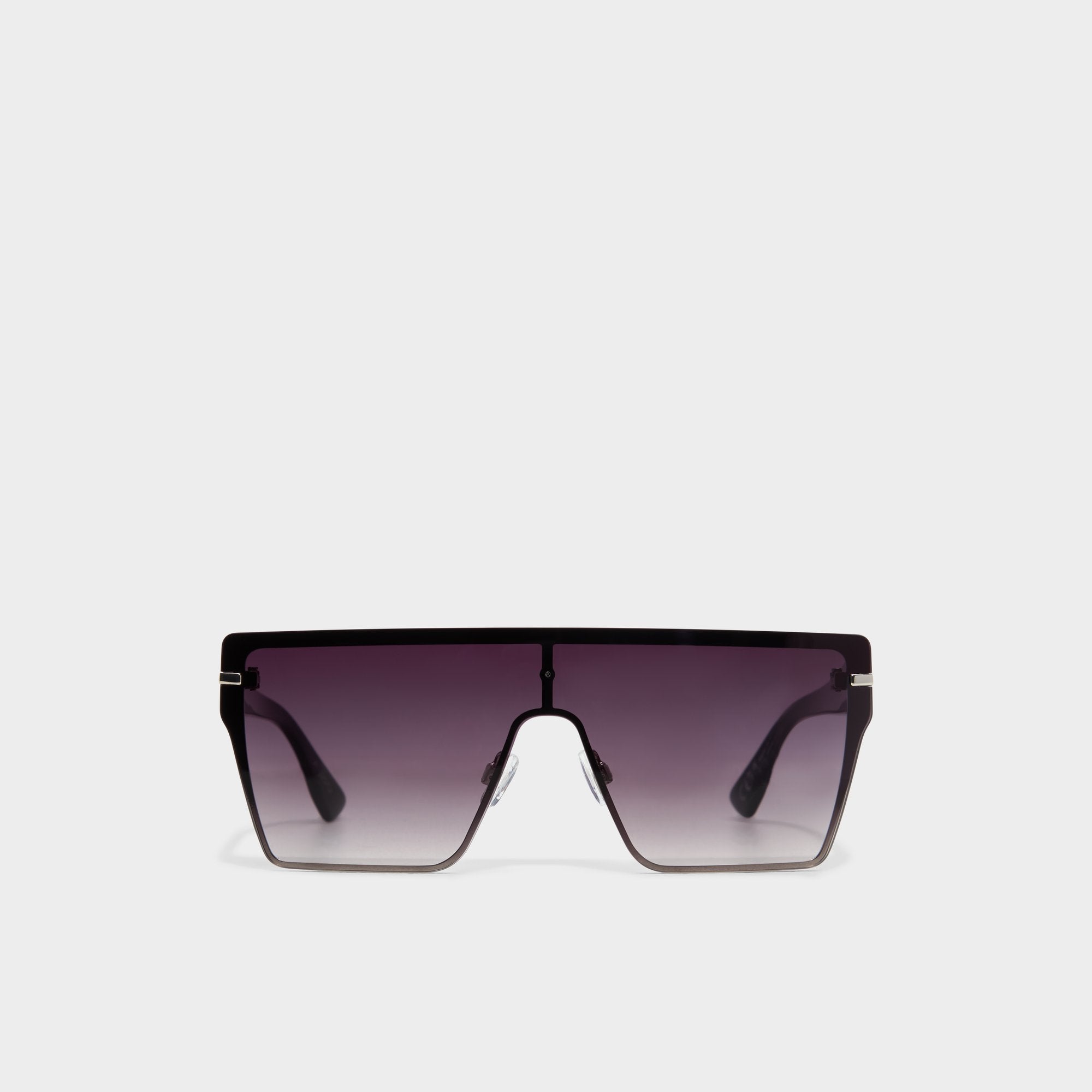 Aldo Gavenany Black/Silver Multi Women's Shield - Shield sunglasses Black/Silver Multi