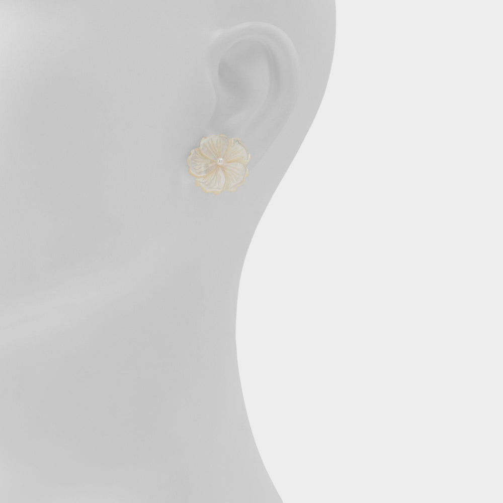 Aldo Camelliaa Ice Women's Earrings - Earrings Ice