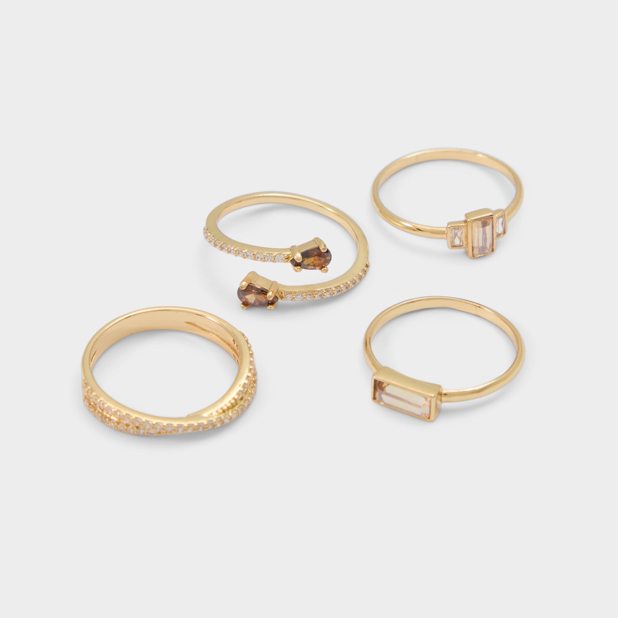 Aldo Yeikin in Light Brown - Multi finger rings Light brown