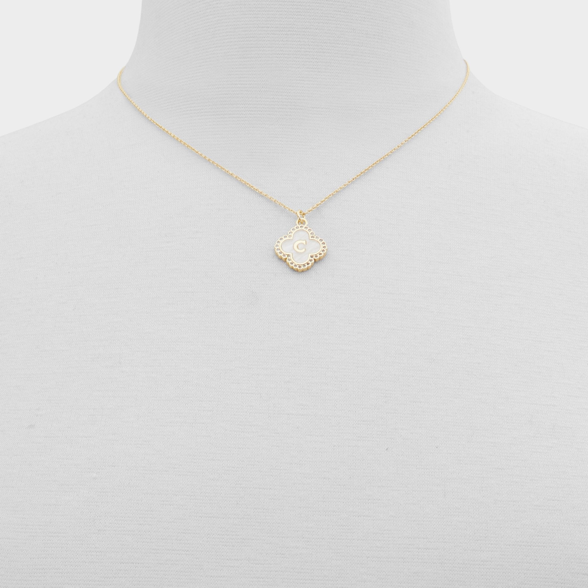 Aldo Broisa Gold Women's Cubic Zirconia - Necklace Gold