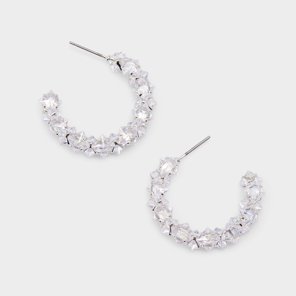 Aldo Adedrimar Silver/Clear Multi Women's Cubic Zirconia - Earrings Silver/clear multi