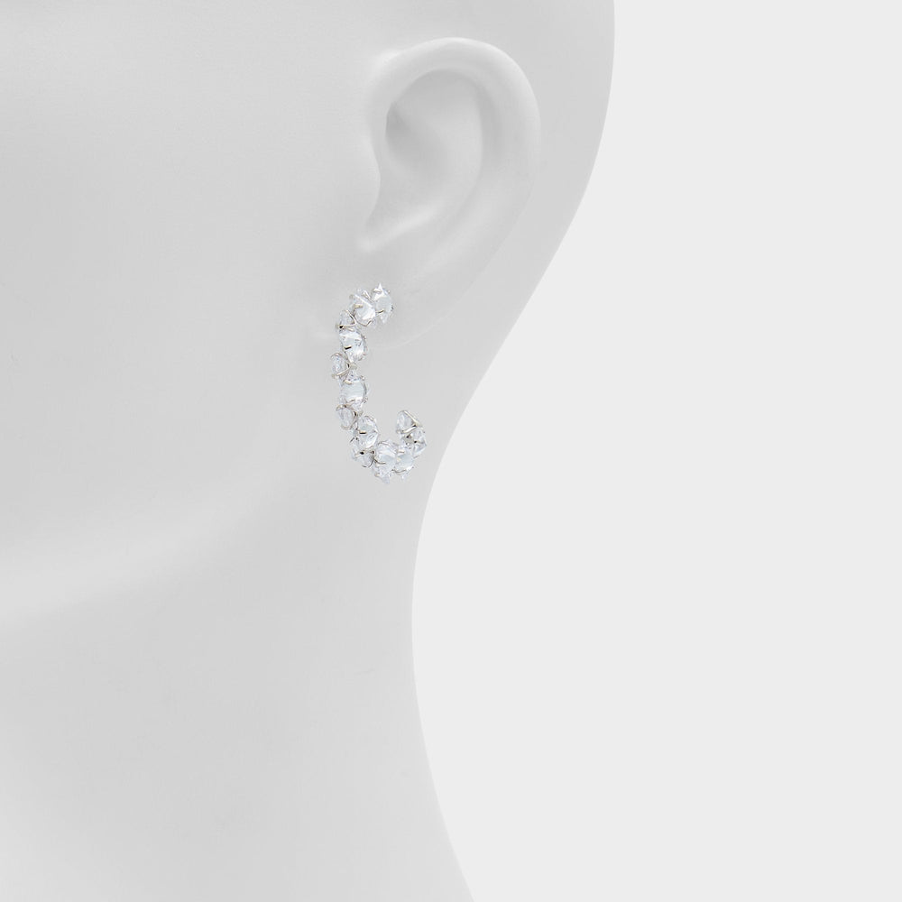 Aldo Adedrimar Silver/Clear Multi Women's Cubic Zirconia - Earrings Silver/clear multi