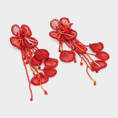 Aldo Rosellia Red Women's Earrings - Chandelier earrings Red