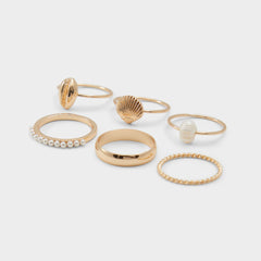 Aldo Shellchic Ice Women's Rings - Stackable rings Ice