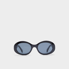 Aldo Celiane Black Women's Sunglasses - Oval sunglasses Black