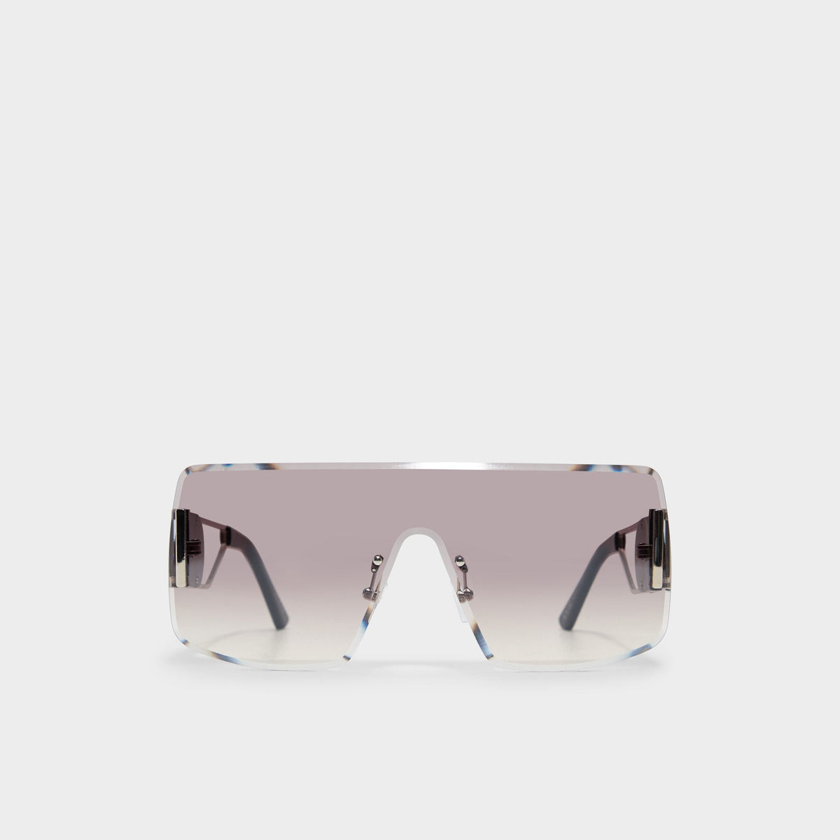 Aldo Taloteriel Silver Women's Shield - Shield sunglasses Silver