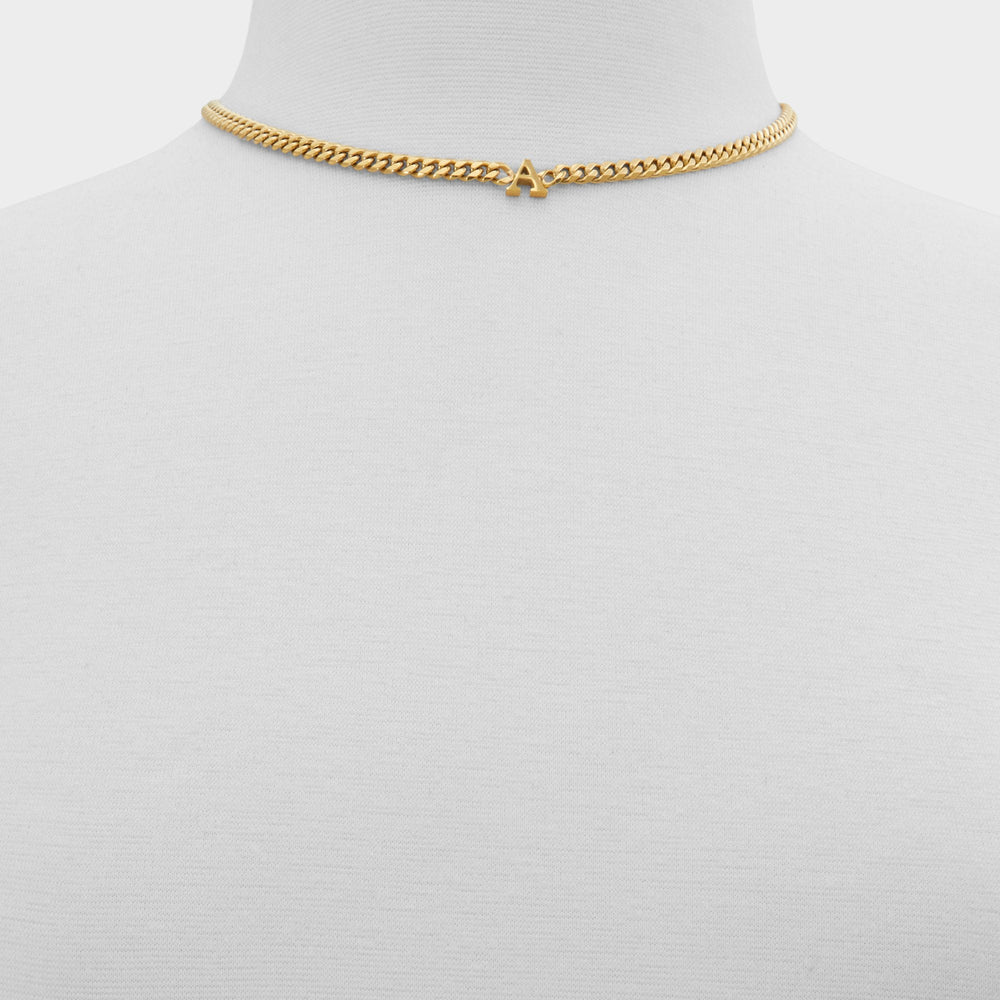 Aldo Yourletters Yellow Women's Necklaces - Necklace Yellow